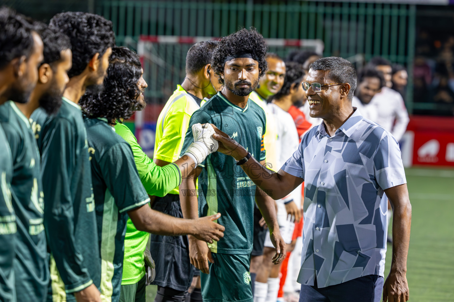 Sh Milandhoo vs R Inguraidhoo in Zone Round on Day 27 of Golden Futsal Challenge 2025 was held on Friday , 31st January 2025, in Hulhumale', Maldives. Photos: Ismail Thoriq / images.mv