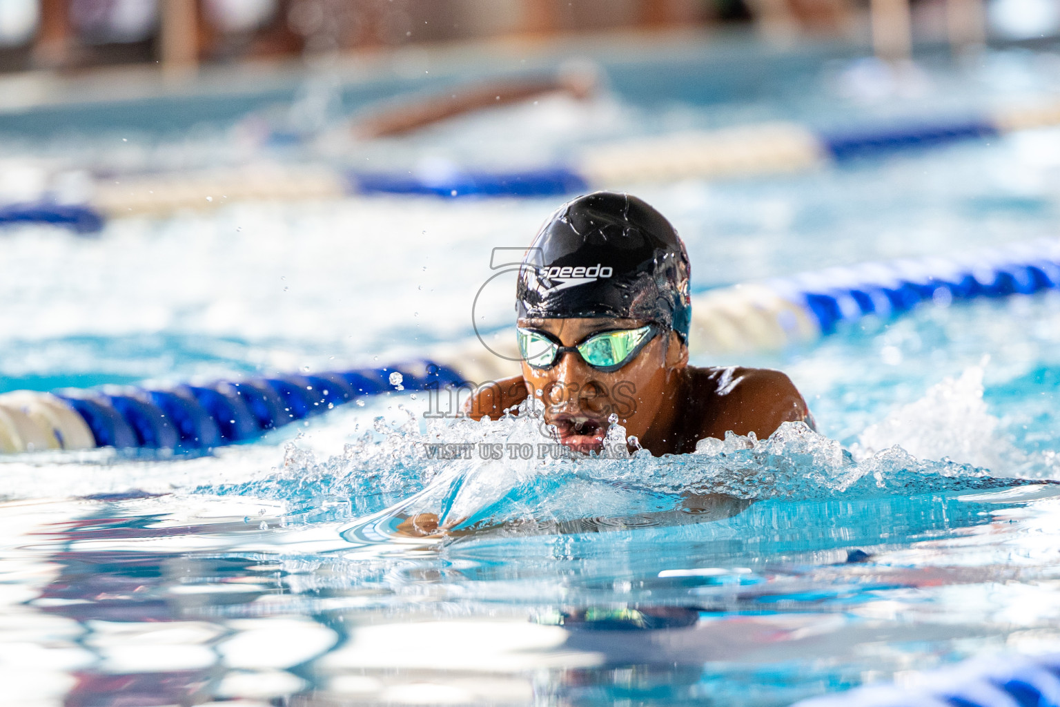 Day 4 of 20th Inter-school Swimming Competition 2024 held in Hulhumale', Maldives on Tuesday, 15th October 2024. Photos: Ismail Thoriq / images.mv