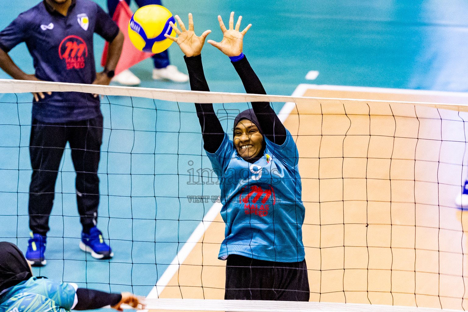 Semi Final of Women's Division of Milo VAM Cup 2024 held in Male', Maldives on Friday, 12th July 2024 at Social Center Indoor Hall Photos By: Nausham Waheed / images.mv