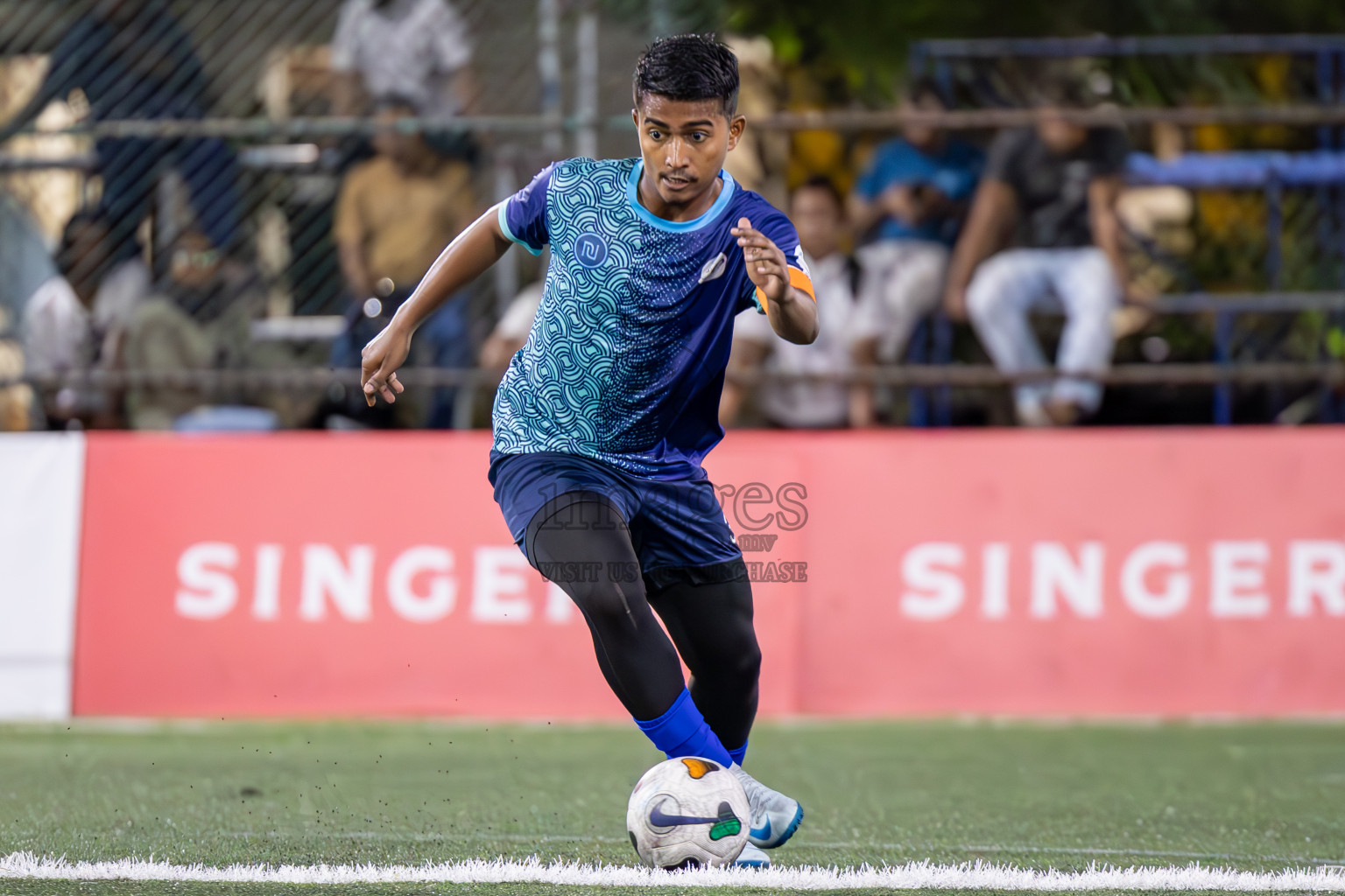 Dharumavantha vs Thauleemee Gulhun in Club Maldives Classic 2024 held in Rehendi Futsal Ground, Hulhumale', Maldives on Saturday, 14th September 2024. Photos: Ismail Thoriq / images.mv