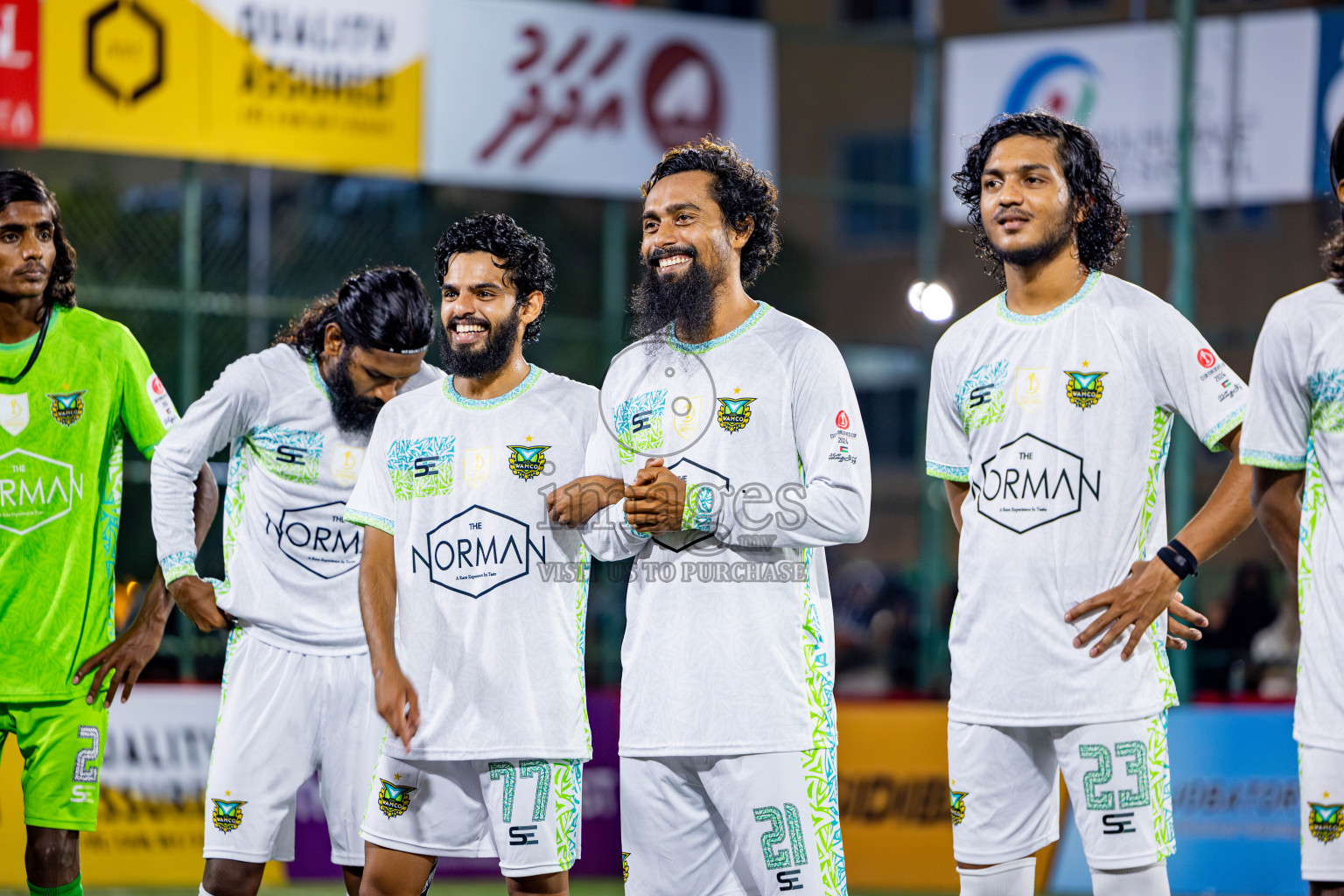 STO RC vs Club WAMCO in Round of 16 of Club Maldives Cup 2024 held in Rehendi Futsal Ground, Hulhumale', Maldives on Monday, 7th October 2024. Photos: Nausham Waheed / images.mv