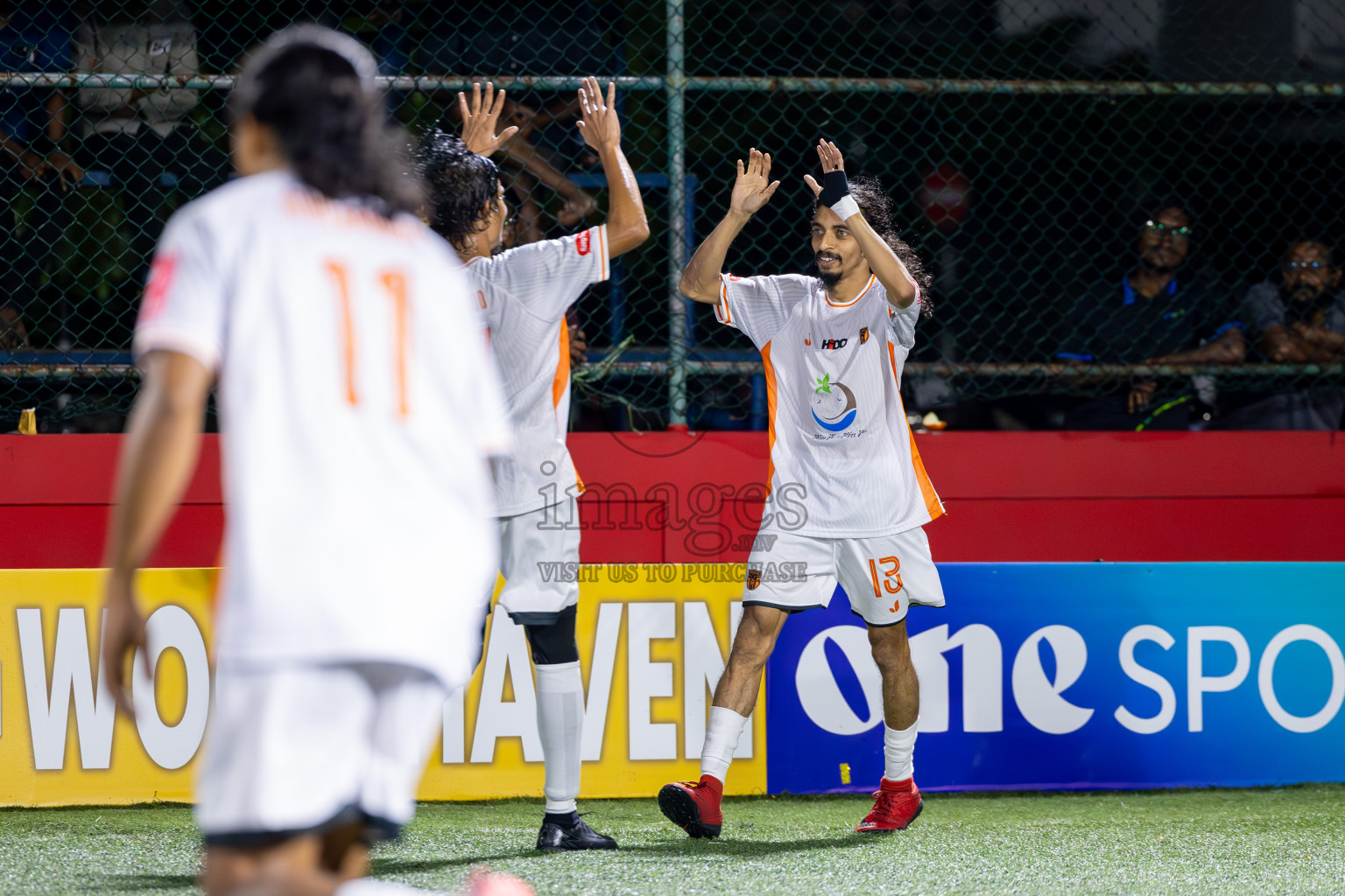 Th Hirilandhoo vs Th Buruni in Day 10 of Golden Futsal Challenge 2025 was held on Tuesday, 14th January 2025, in Hulhumale', Maldives Photos: Ismail Thoriq / images.mv
