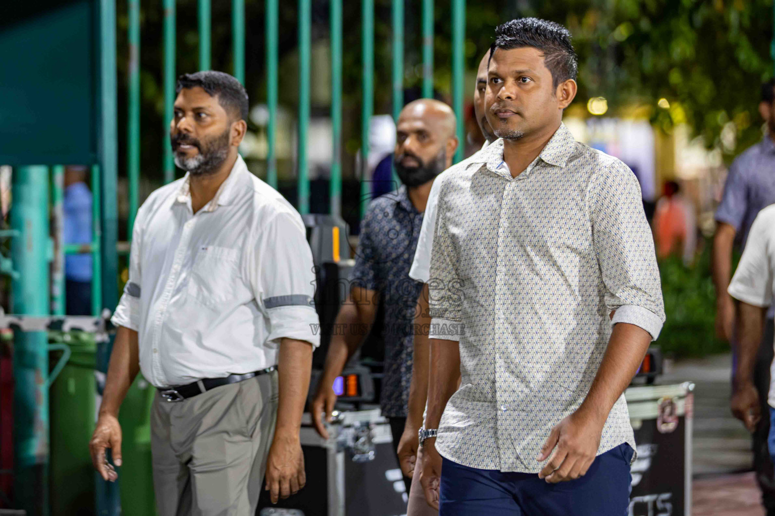 L. Gan VS B. Eydhafushi in the Finals of Golden Futsal Challenge 2024 which was held on Thursday, 7th March 2024, in Hulhumale', Maldives. 
Photos: Hassan Simah / images.mv