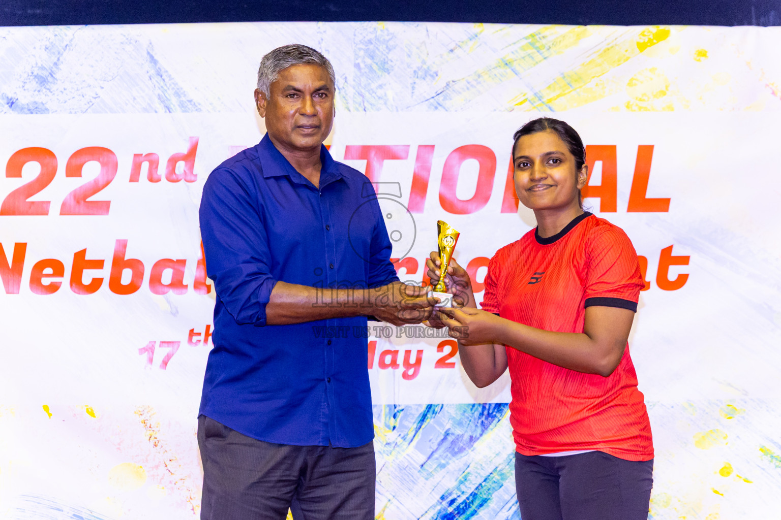 Closing ceremony of National Netball Tournament 2025 held in Social Center at Male', Maldives on Thursday, 29th May 2025. Photos: Nausham Waheed / images.mv