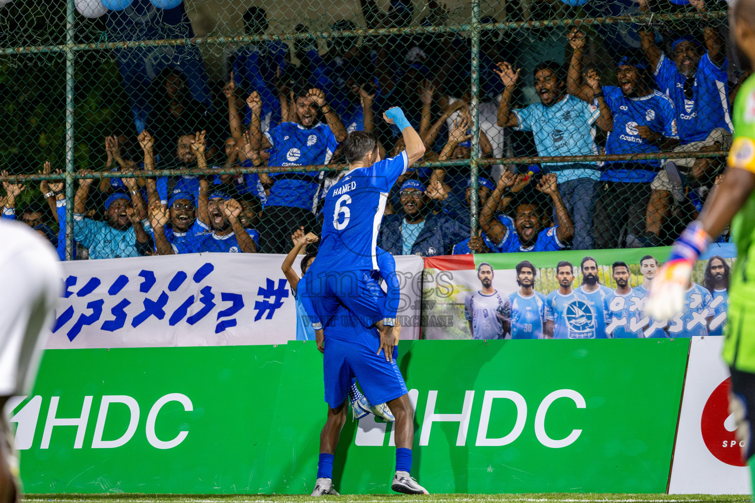 Club MTCC vs Dhivehi Sifainge Club (DSC) in Day 14 of Club Maldives Cup 2025 was held in Rehendhi Futsal Ground, Hulhumale', Maldives on Tuesday, 14th October 2025. Photos: Ismail Thoriq / images.mv