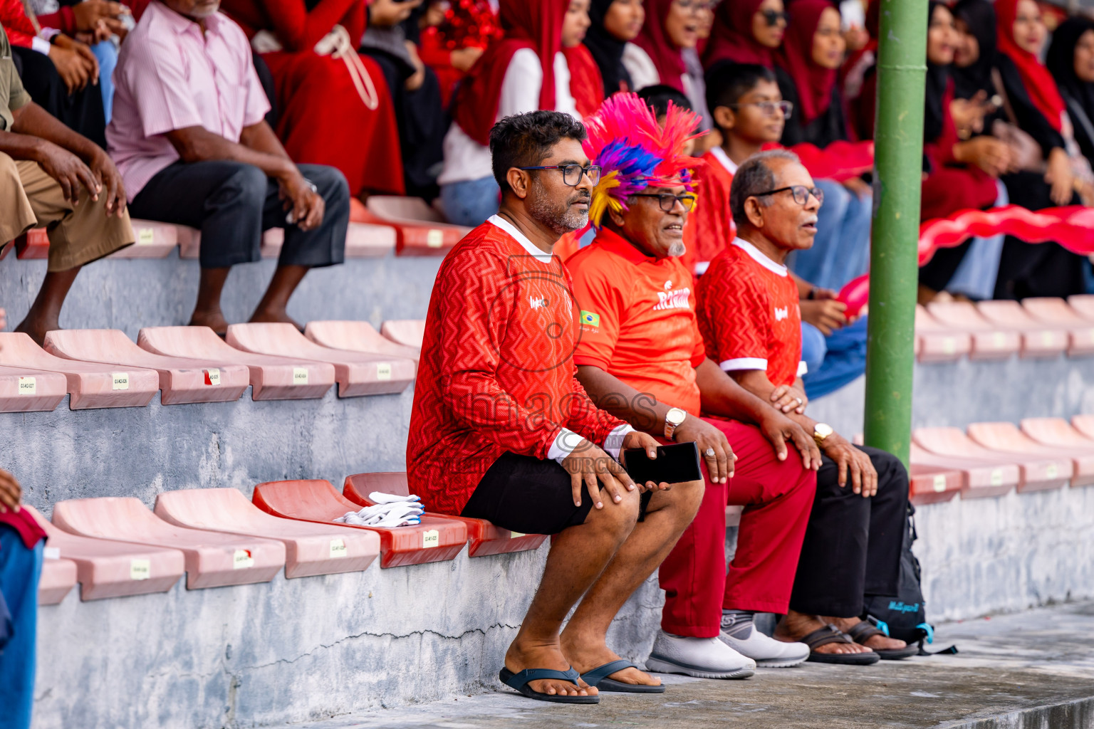 Eydhafushi vs Male' in Semi Finals of Gold Cup 2024 held at National Football Stadium on Saturday, 21st December 2024. Photos: Nausham Waheed / Images.mv