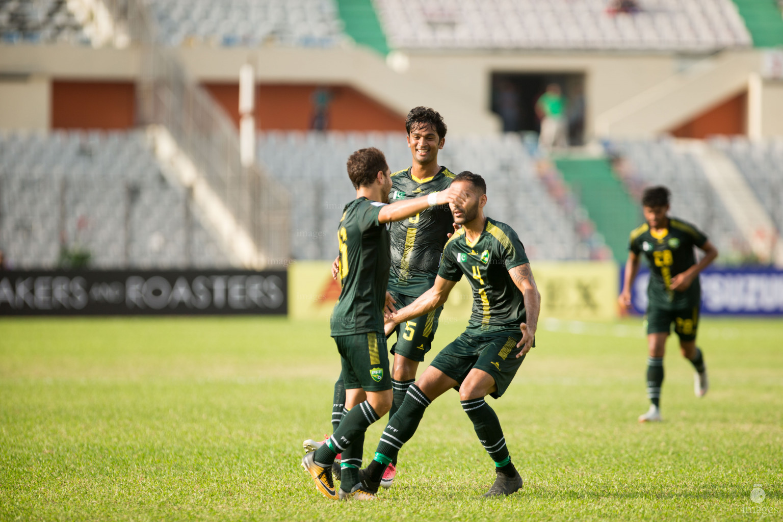 Pakistan vs Bhutan in SAFF Suzuki Cup 2018 in Dhaka, Bangladesh, Saturday, September 08, 2018. (Images.mv Photo/Ismail Thoriq)