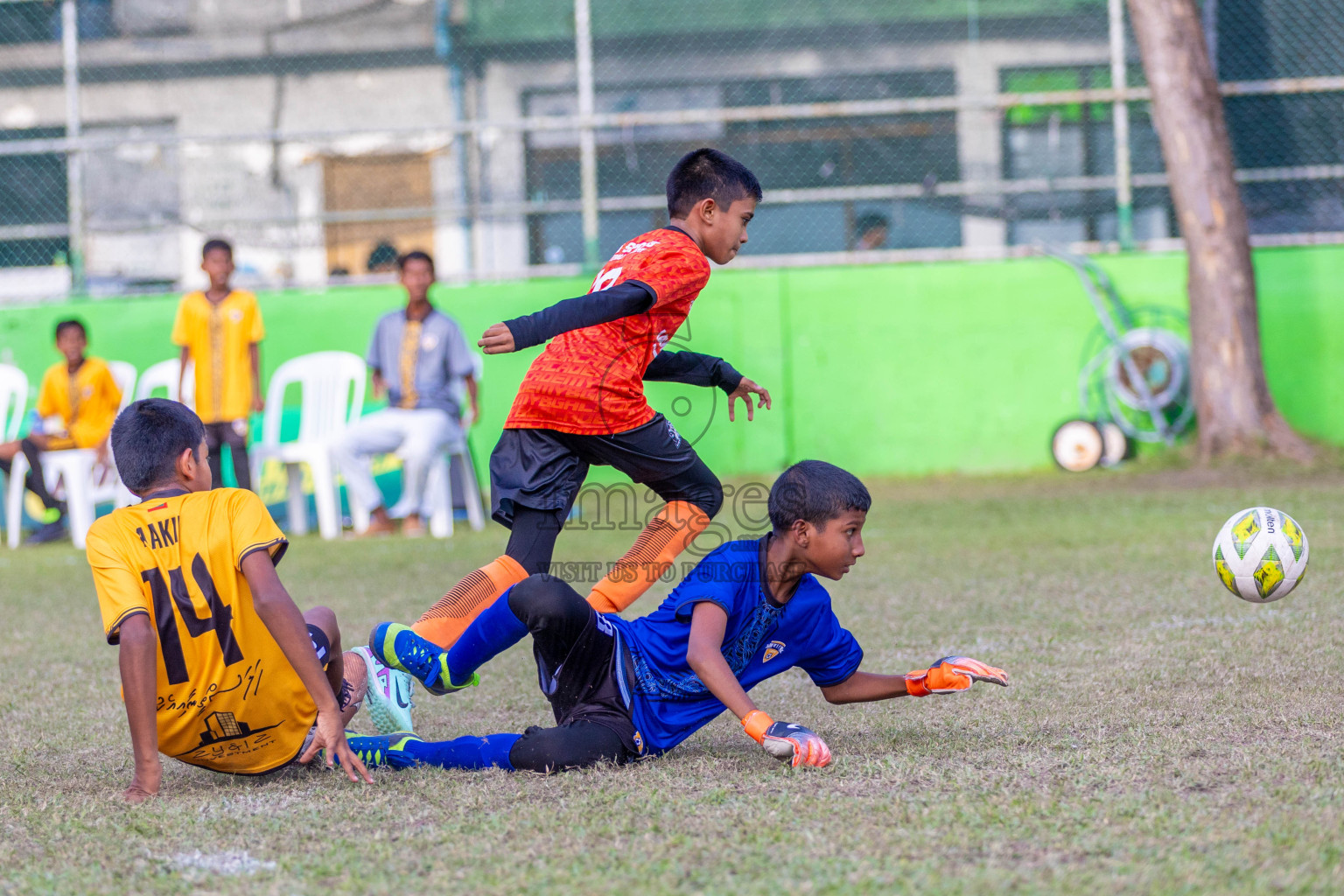 Day 2  of MILO Academy Championship 2024 - U12 was held at Henveiru Grounds in Male', Maldives on Thursday, 5th July 2024. Photos: Shuu Abdul Sattar / images.mv