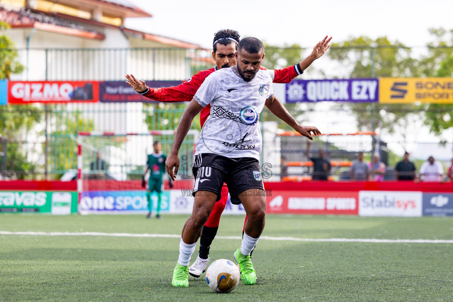 GDh Madaveli vs GDh Faresmaathodaa in Day 12 of Golden Futsal Challenge 2025 was held on Thursday, 16th January 2025, in Hulhumale', Maldives Photos: Nausham Waheed  / images.mv