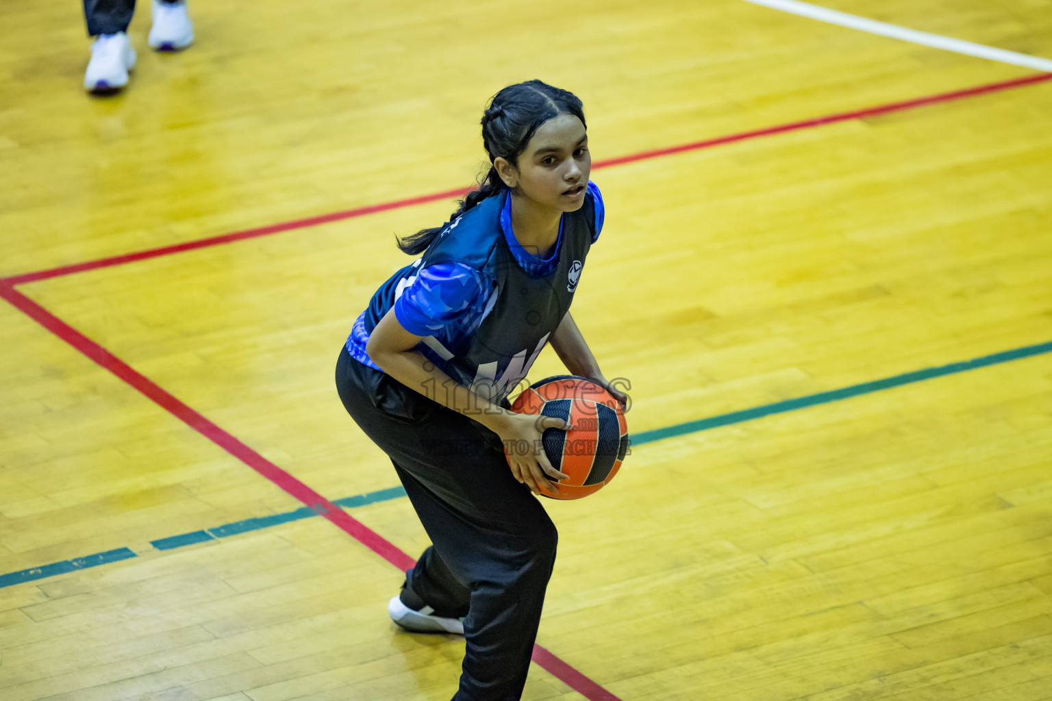 Day 12 of 25th Inter-School Netball Tournament was held in Social Center at Male', Maldives on Thursday, 22nd August 2024.