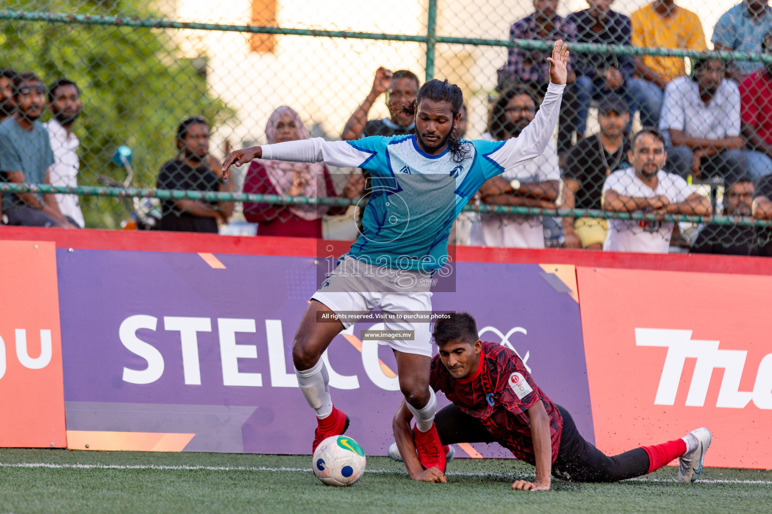 MACL vs Police Club in Club Maldives Cup 2023 held in Hulhumale, Maldives, on Saturday, 22nd July 2023. Photos: Hassan Simah / images.mv