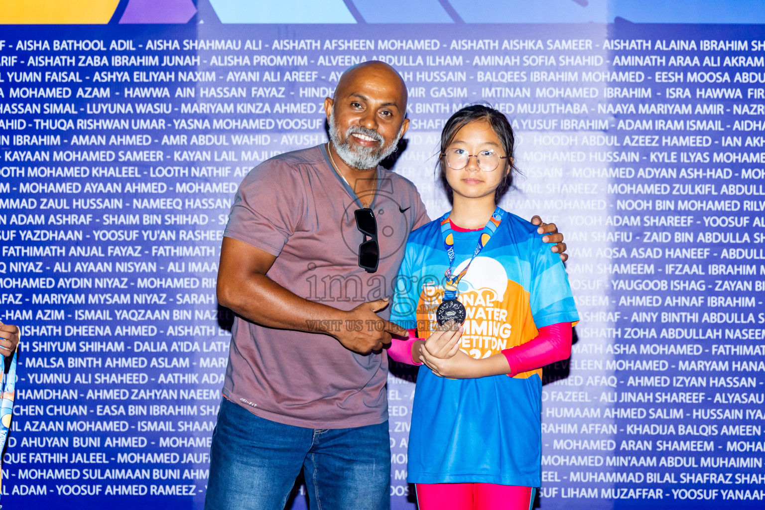 15th National Open Water Swimming Competition 2024 held in Kudagiri Picnic Island, Maldives on Saturday, 28th September 2024. Photos: Nausham Waheed / images.mv