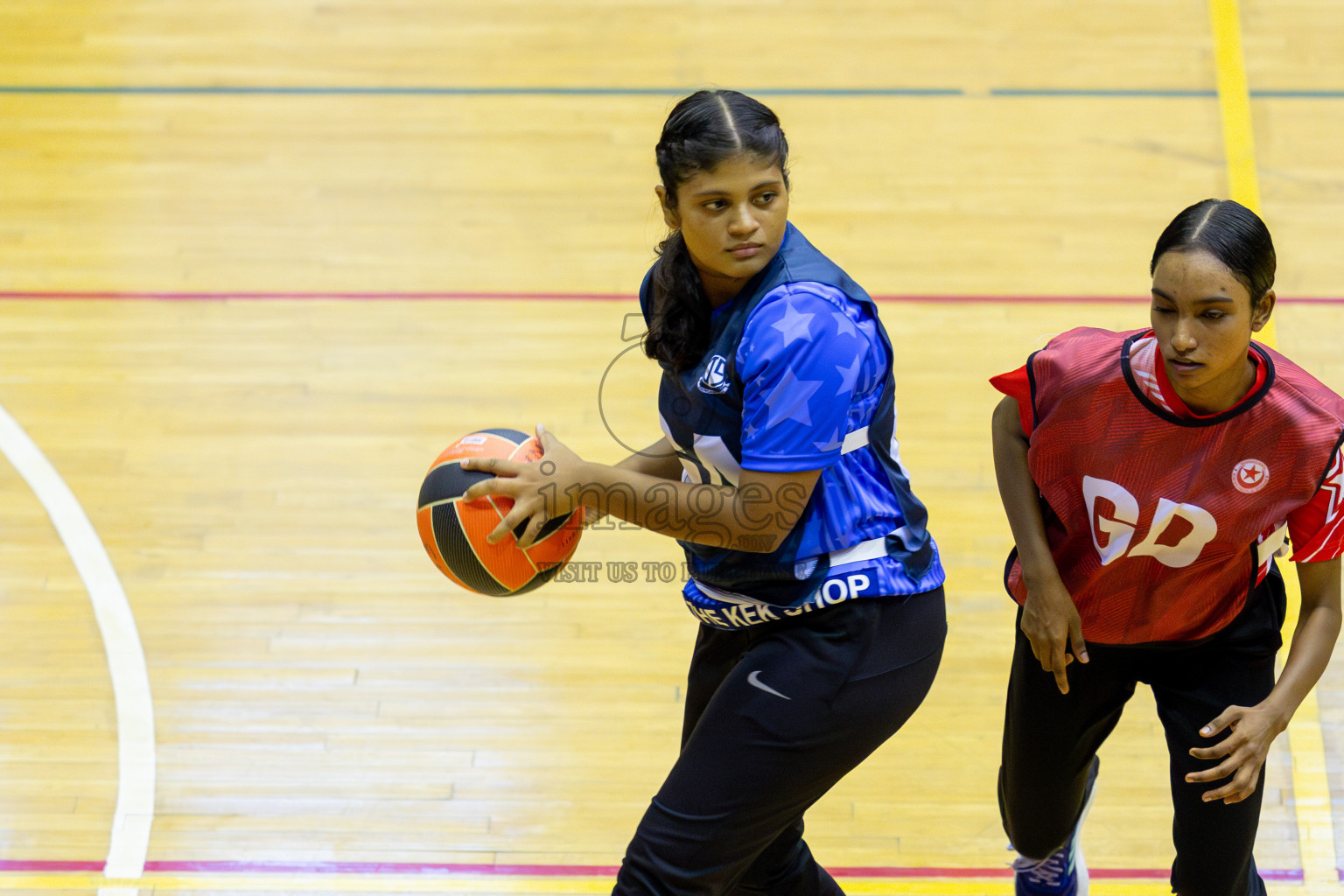 Day 2 of 25th Inter-School Netball Tournament was held in Social Center at Male', Maldives on Saturday, 10th August 2024. Photos: Nausham Waheed/ Mohamed Mahfooz Moosa / images.mv