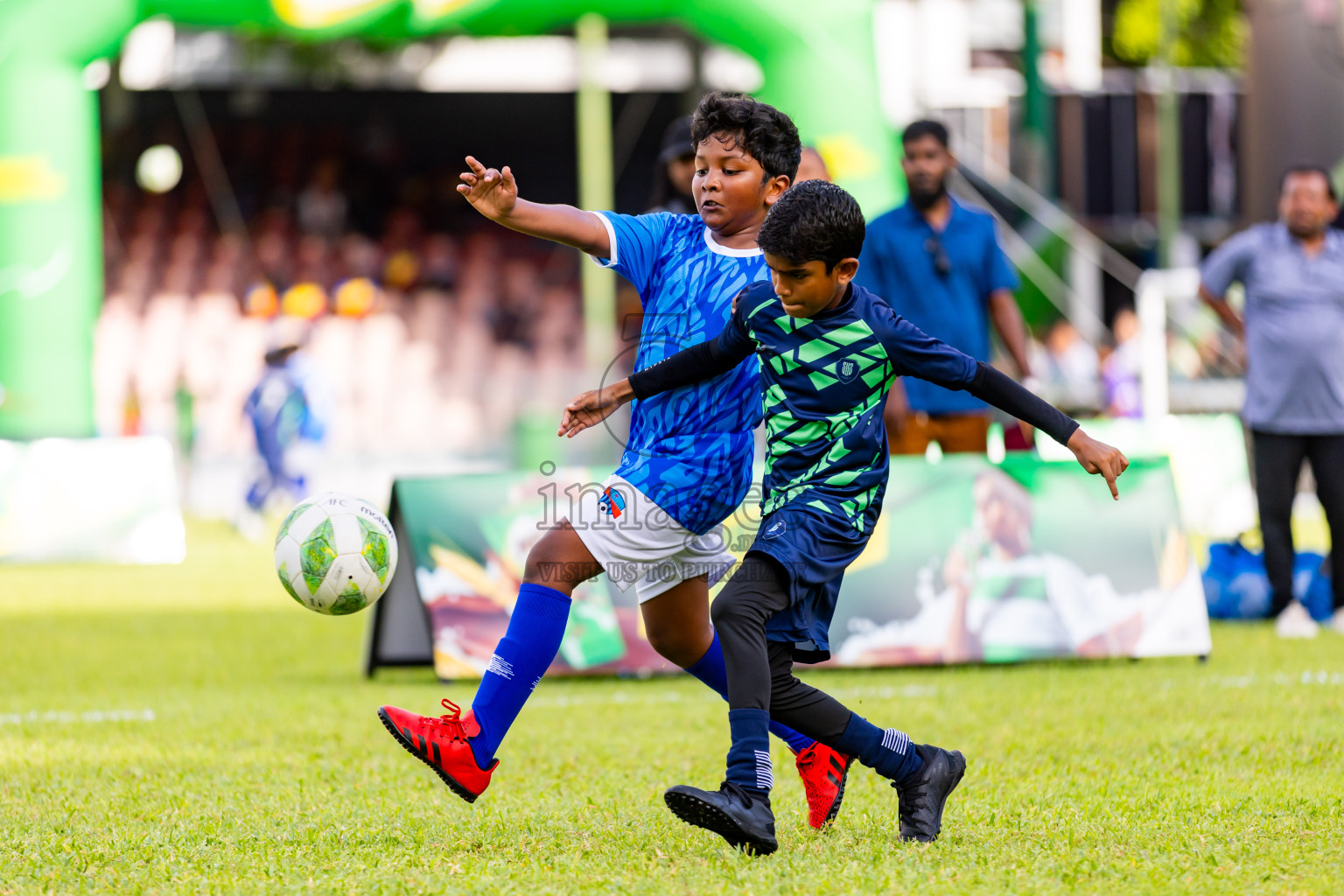 Day 2 of Under 10 MILO Academy Championship 2024 was held at National Stadium in Male', Maldives on Saturday, 27th April 2024. Photos: Nausham Waheed / images.mv