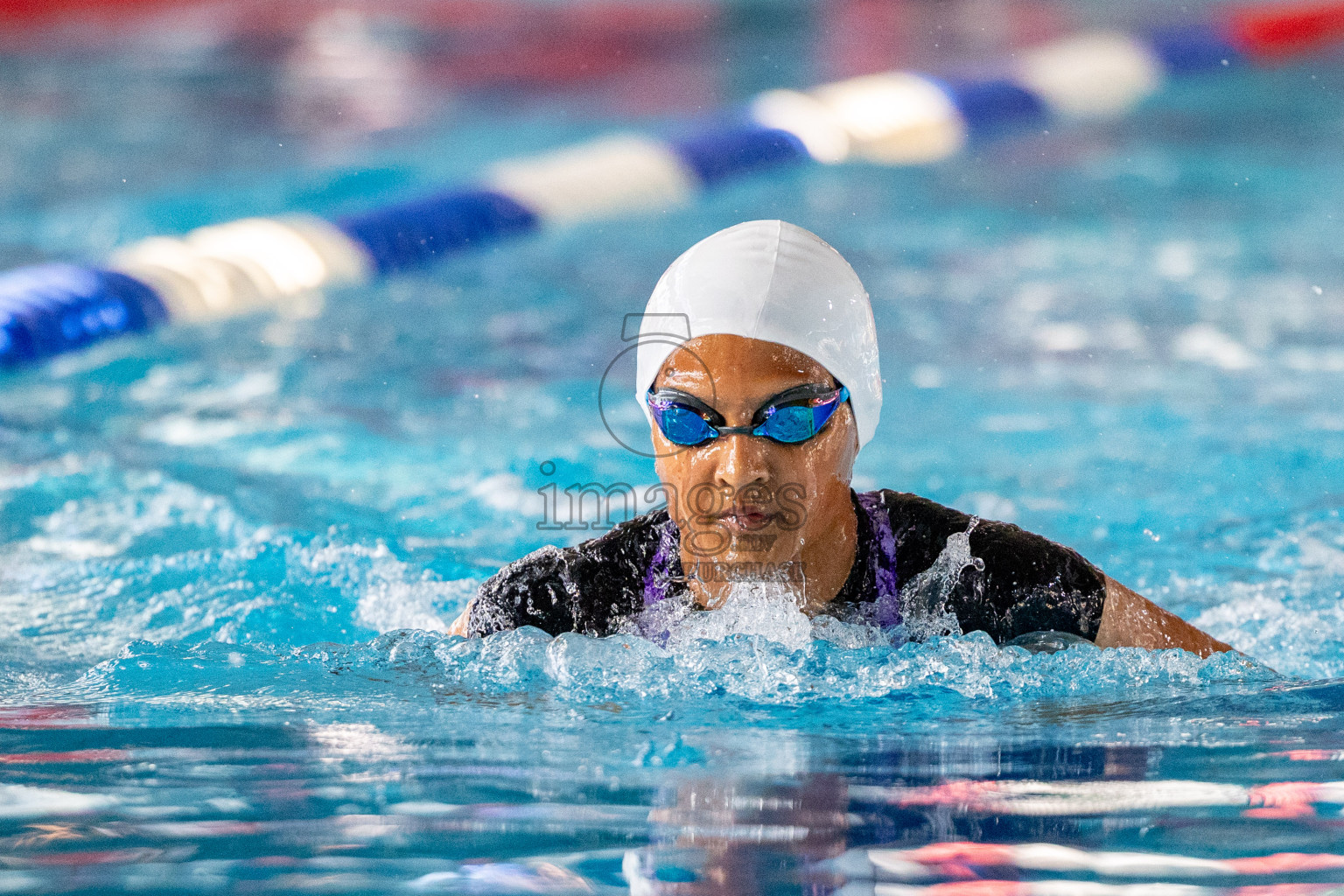 Day 4 of 20th Inter-school Swimming Competition 2024 held in Hulhumale', Maldives on Tuesday, 15th October 2024. Photos: Ismail Thoriq / images.mv