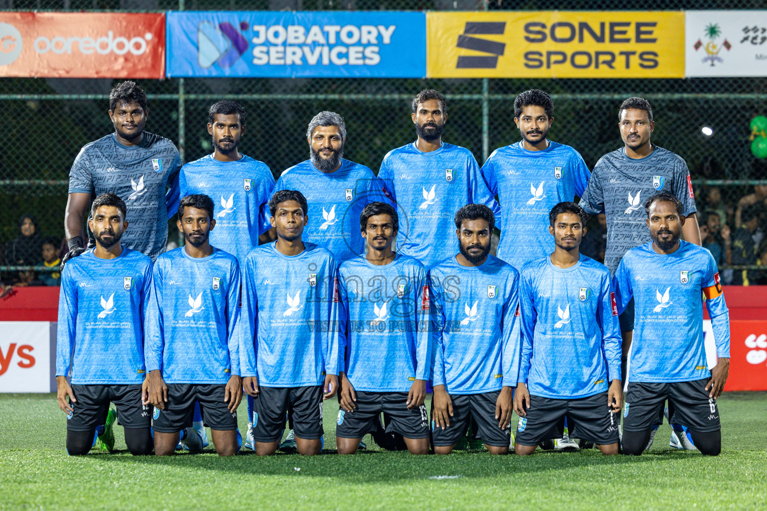 HDh. Hanimaadhoo vs HDh. Neykurendhoo in Day 1 of Golden Futsal Challenge 2025 on Sunday, 5th January 2025, in Hulhumale', Maldives 
Photos: Nausham Waheed / images.mv