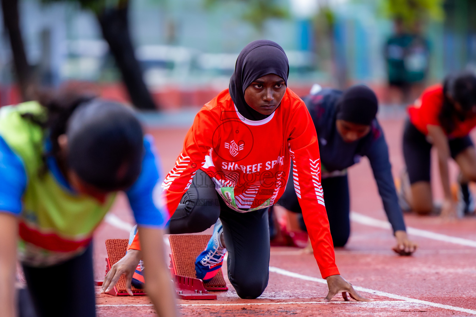 Day 2 of 12th Milo Association Championships was held in Ekuveni Track at Male', Maldives on Friday, 25th April 2025. Photos: Nausham Waheed / images.mv