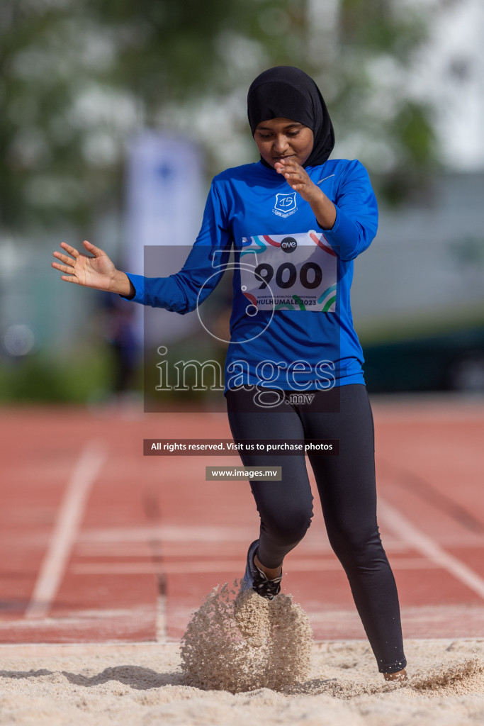 Inter School Athletics Championship 2023, 14th May 2023 at Hulhumale. Photos by Shuu/ Images.mv