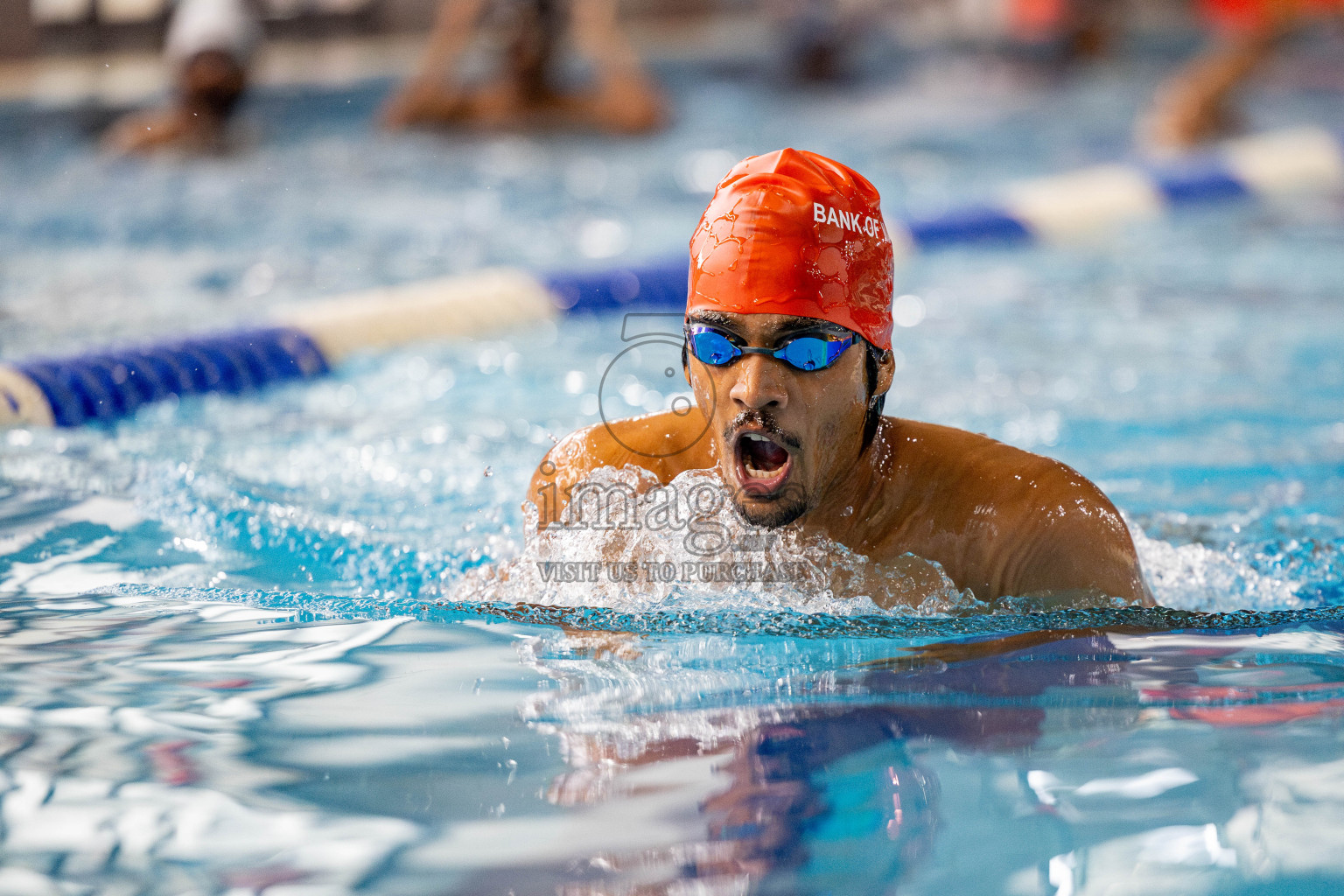 Day 4 of National Swimming Competition 2024 held in Hulhumale', Maldives on Monday, 16th December 2024. 
Photos: Hassan Simah / images.mv