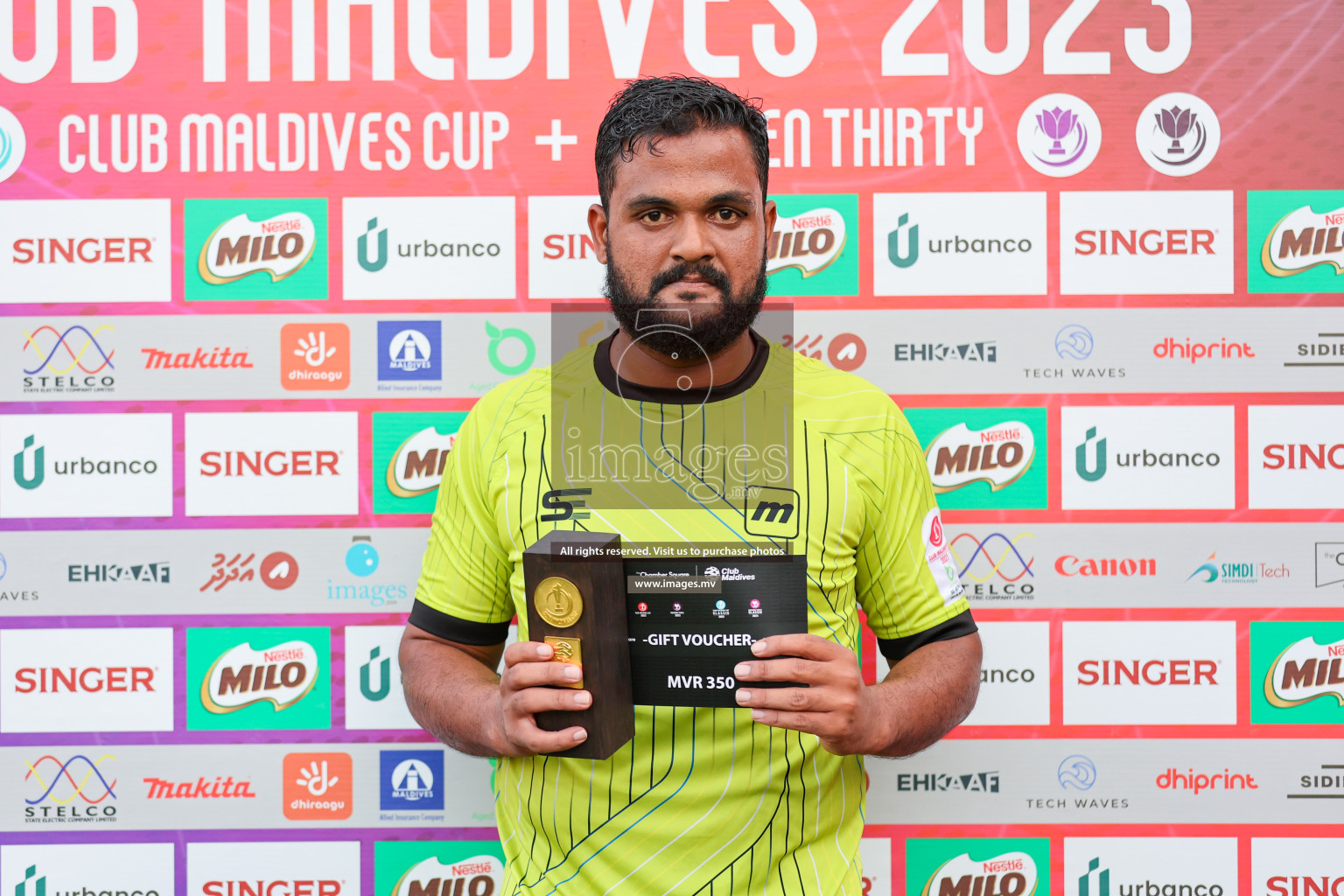 AVSEC vs Medianet in Club Maldives Cup 2023 held in Hulhumale, Maldives, on Sunday, 30th July 2023 Photos: Nausham Waheed / images.mv