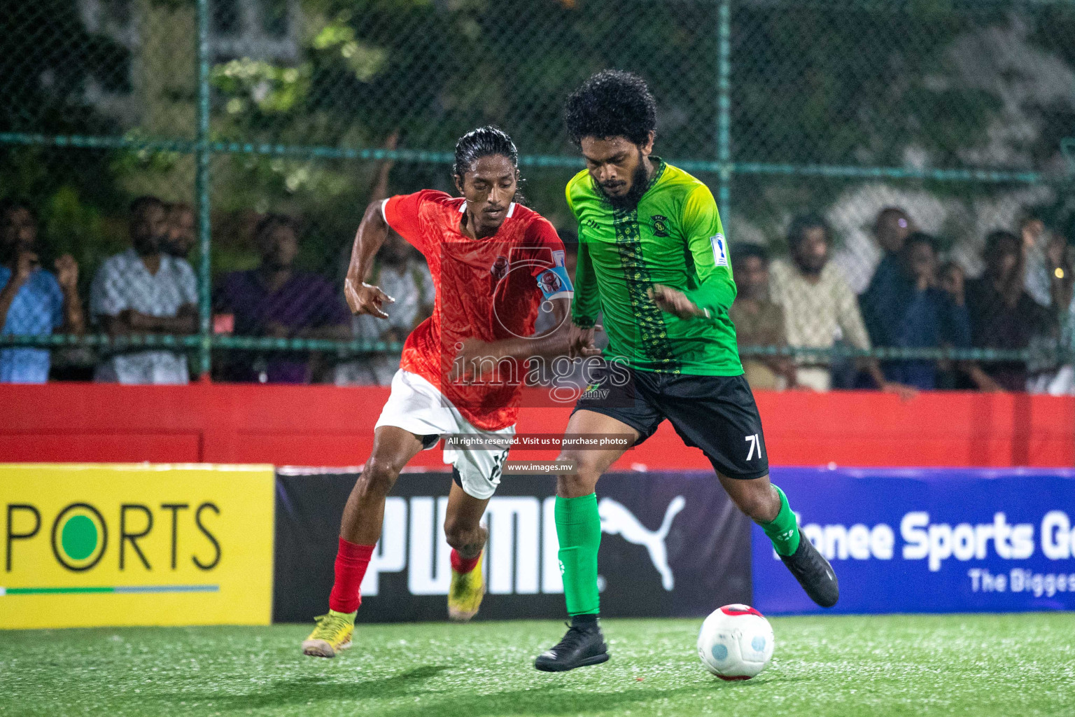 HA. Ihavandhoo vs HA. Vashafaru in Golden Futsal Challenge 2023 on 05 February 2023 in Hulhumale, Male, Maldives