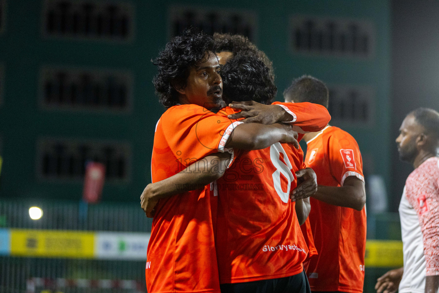 L Dhanbidhoo VS L Maavah in Day 12 of Golden Futsal Challenge 2024 was held on Friday, 26th January 2024, in Hulhumale', Maldives Photos: Nausham Waheed / images.mv