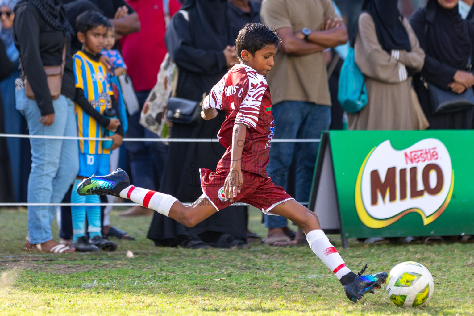Day 2 of MILO Academy Championship 2025 was held on Friday, 14th February 2025 in Henveiru Stadium.
Photos: Mohamed Mahfooz Moosa / Images.mv