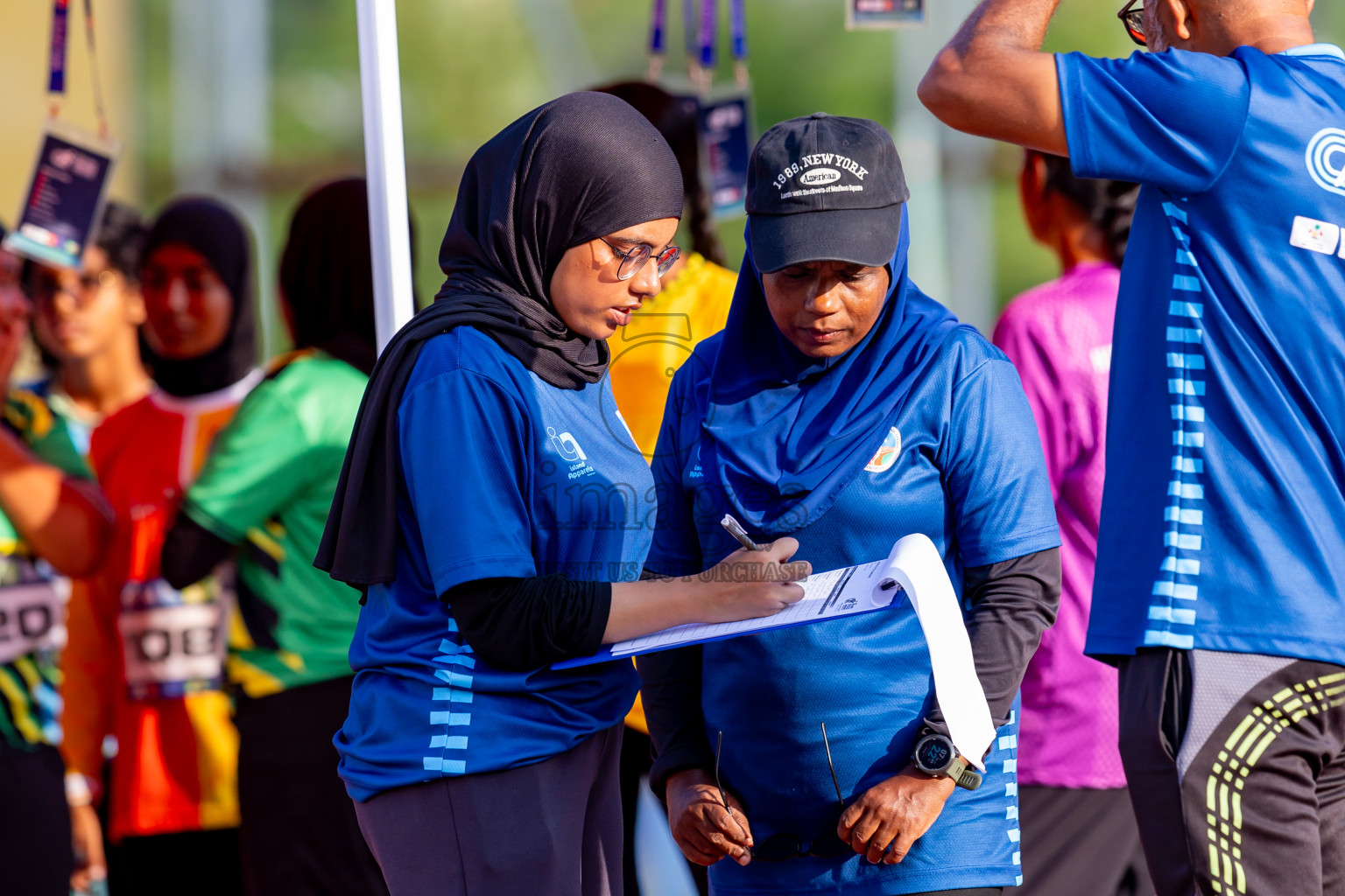 Day 6 of MWSC Interschool Athletics Championships 2024 held in Hulhumale Running Track, Hulhumale, Maldives on Thursday, 14th November 2024. Photos by: Nausham Waheed / Images.mv