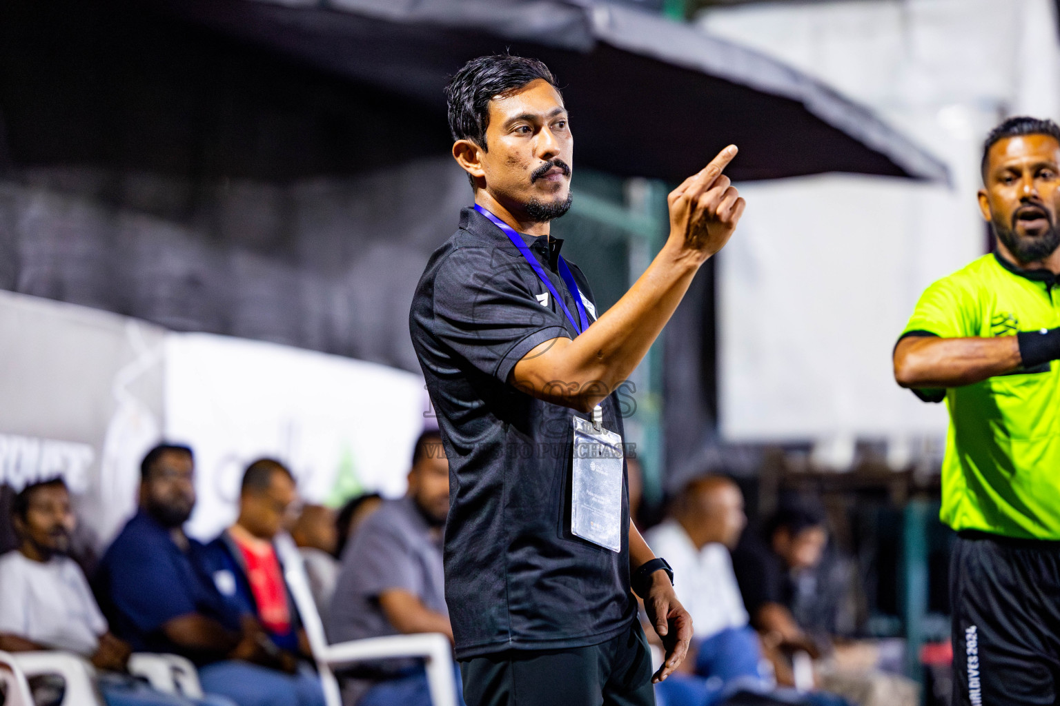 Maldivian vs Club WAMCO in Quarter Finals of Club Maldives Cup 2024 held in Rehendi Futsal Ground, Hulhumale', Maldives on Wednesday, 9th October 2024. Photos: Nausham Waheed / images.mv