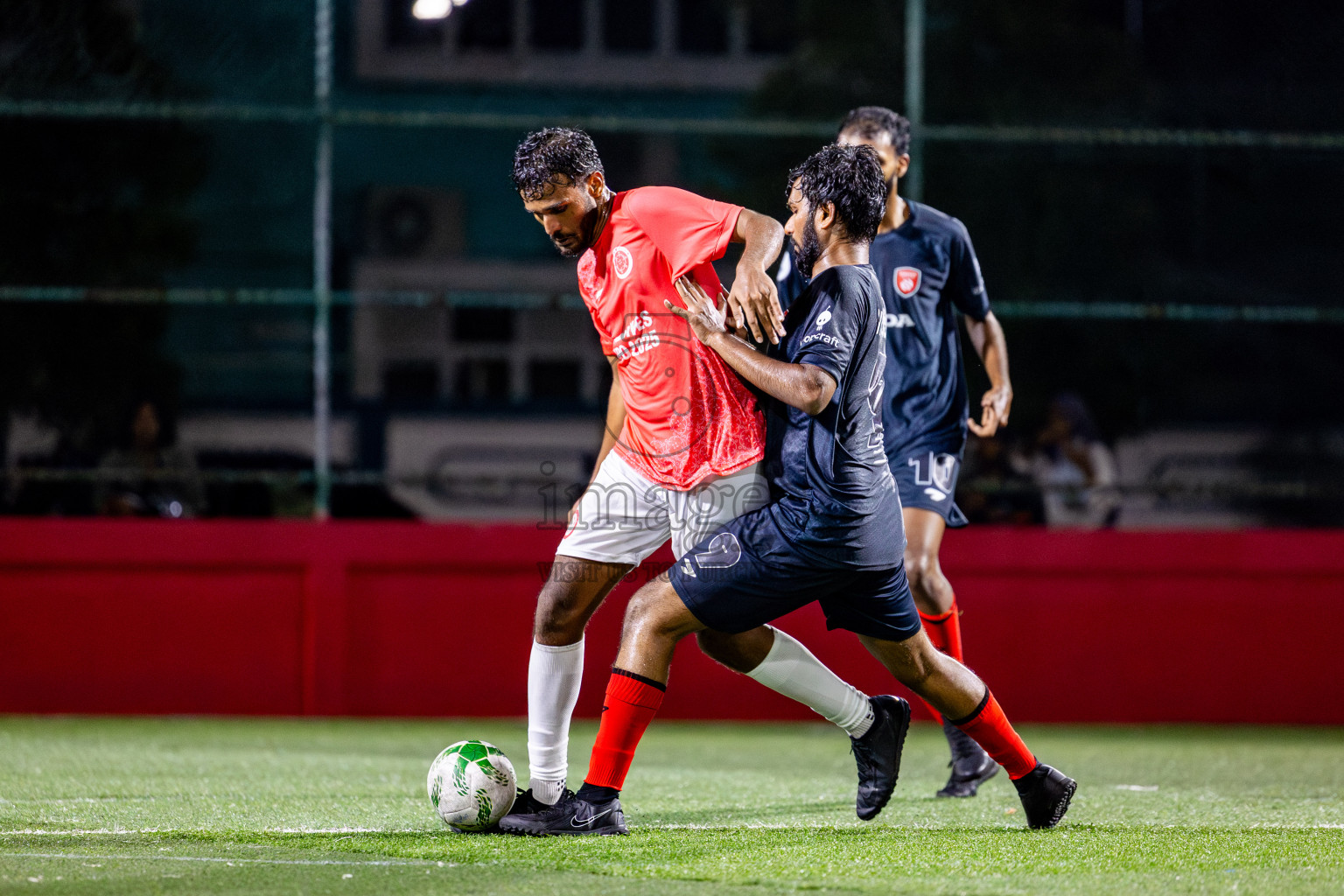 Sheesha vs Trade Club in Day 5 of Office League 2025 was held on Sunday, 20th April 2025 in Hulhumale', Maldives. Photos: Nausham Waheed  / images.mv