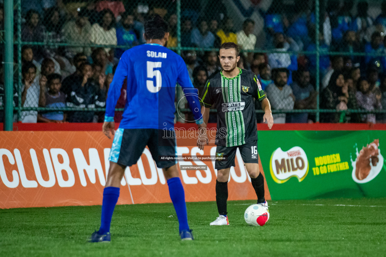 WAMCO vs Club Fen in Club Maldives Cup 2022 was held in Hulhumale', Maldives on Wednesday, 12th October 2022. Photos: Hassan Simah / images.mv