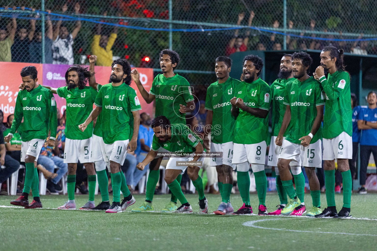 URBANCO vs WAMCO in Quarter Final of Club Maldives Cup 2023 held in Hulhumale, Maldives, on Saturday, 12th August 2023 Photos: Nausham Waheed / images.mv