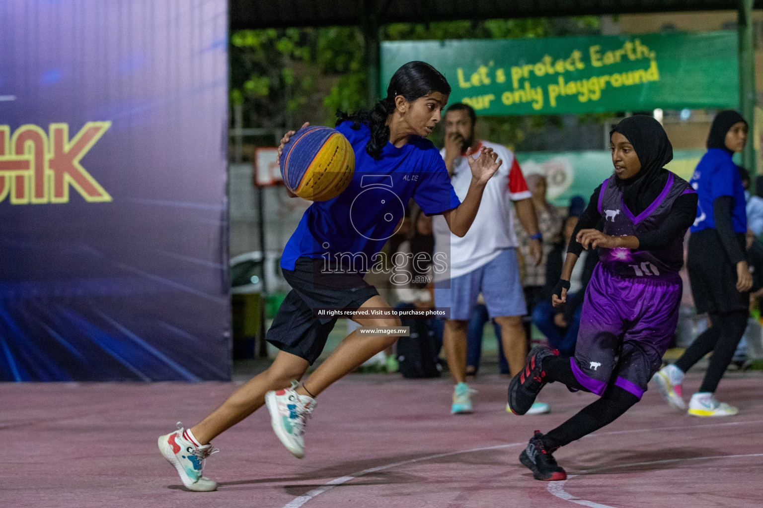 Day 5 of Slamdunk by Sosal on 16th April 2023 held in Male'. Photos: Nausham Waheed / images.mv