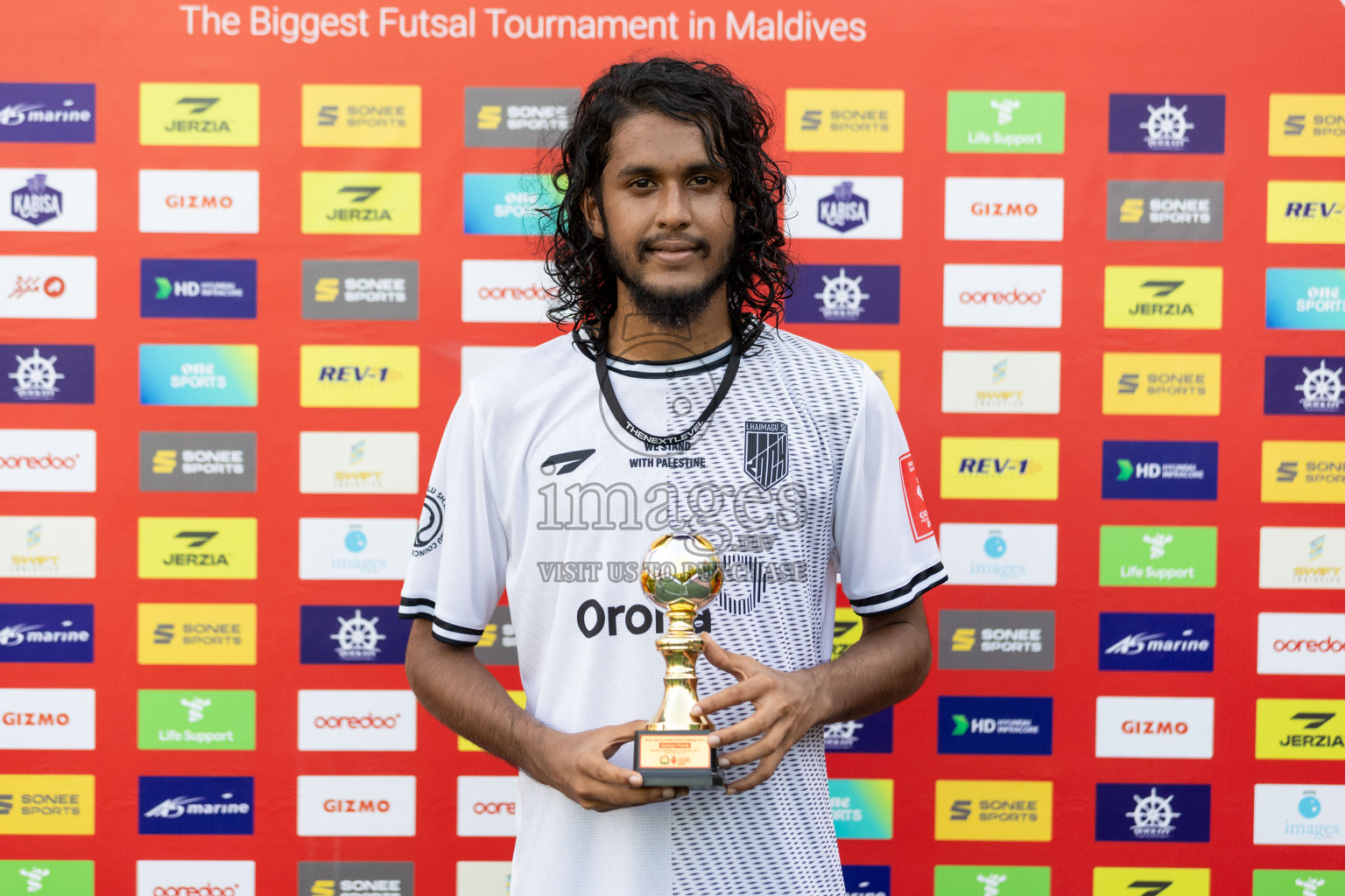 Sh. Lhaimagu VS Sh. Feevah in Day 12 of Golden Futsal Challenge 2024 was held on Friday, 26th January 2024, in Hulhumale', Maldives Photos: Nausham Waheed / images.mv