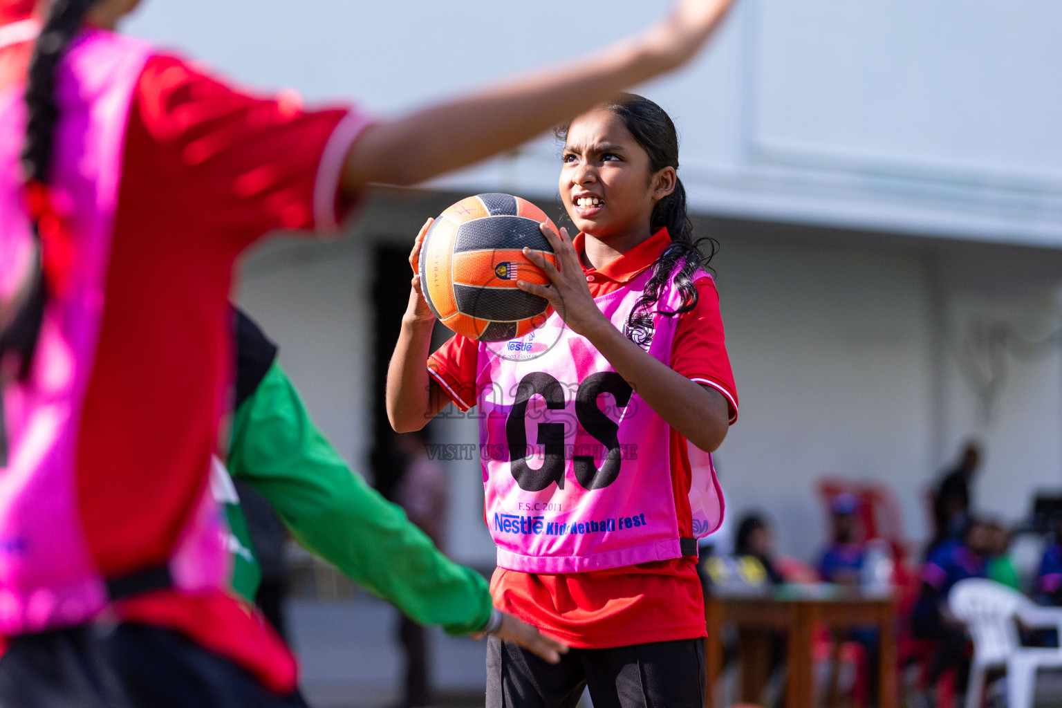 Day 3 of Nestle' Kids Netball Fiesta 2023 held in Henveyru Stadium, Male', Maldives on Saturday, 2nd December 2023. Photos by Nausham Waheed / Images.mv