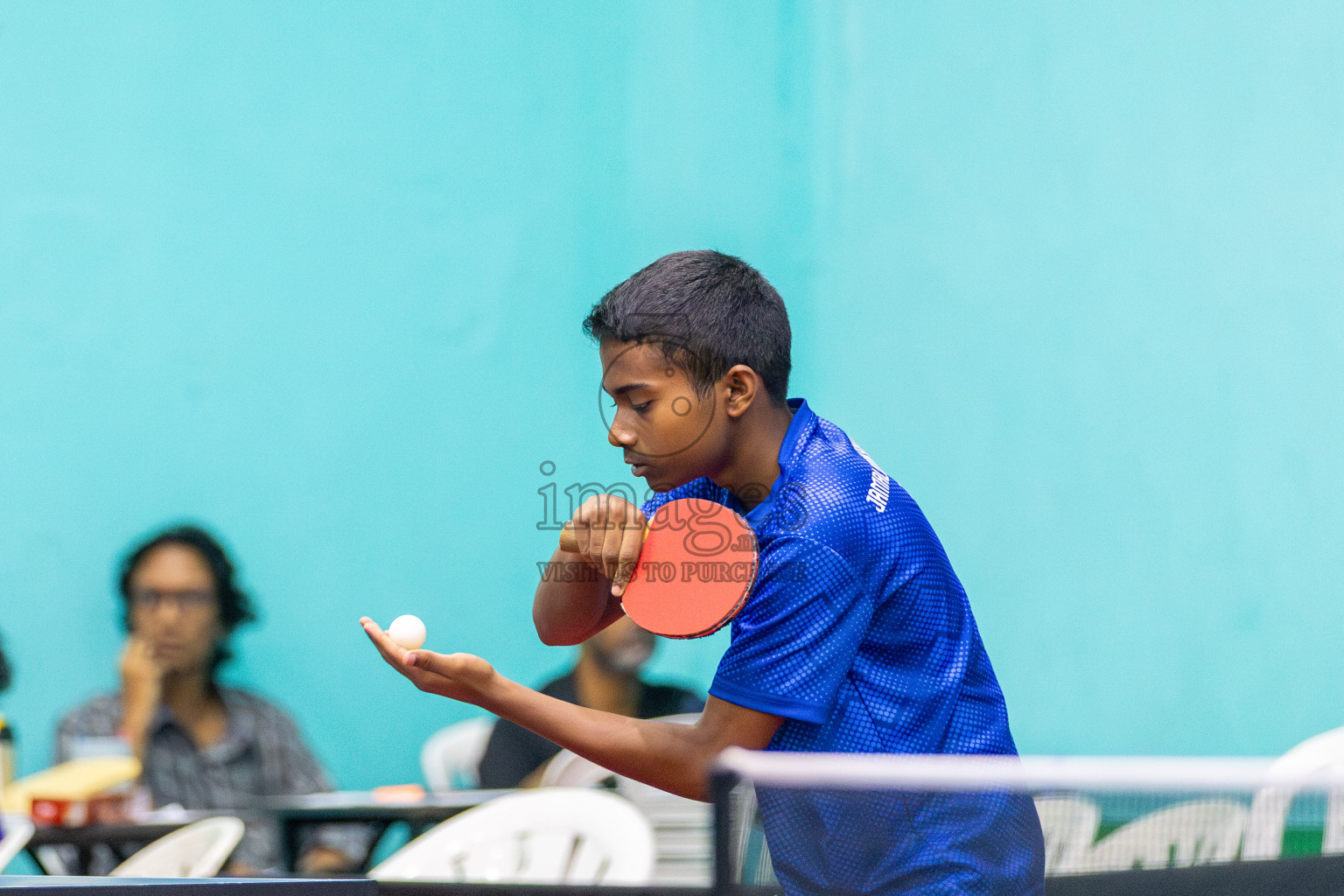 Day 3 of Interschool Table Tennis Tournament 2025 held at Male' TT Hall, Male', Maldives on Saturday, 17th May 2025. Photos By: Mohamed Mahfooz Moosa / images.mv
