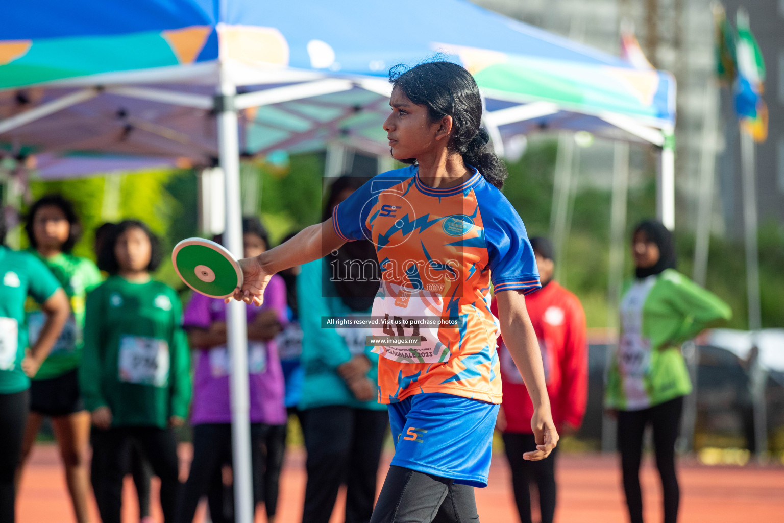 Day three of Inter School Athletics Championship 2023 was held at Hulhumale' Running Track at Hulhumale', Maldives on Tuesday, 16th May 2023. Photos: Nausham Waheed / images.mv