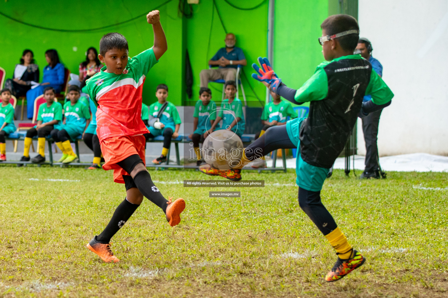 Day 4 of Milo Kids Football Fiesta 2022 was held in Male', Maldives on 22nd October 2022. Photos:Hassan Simah / images.mv