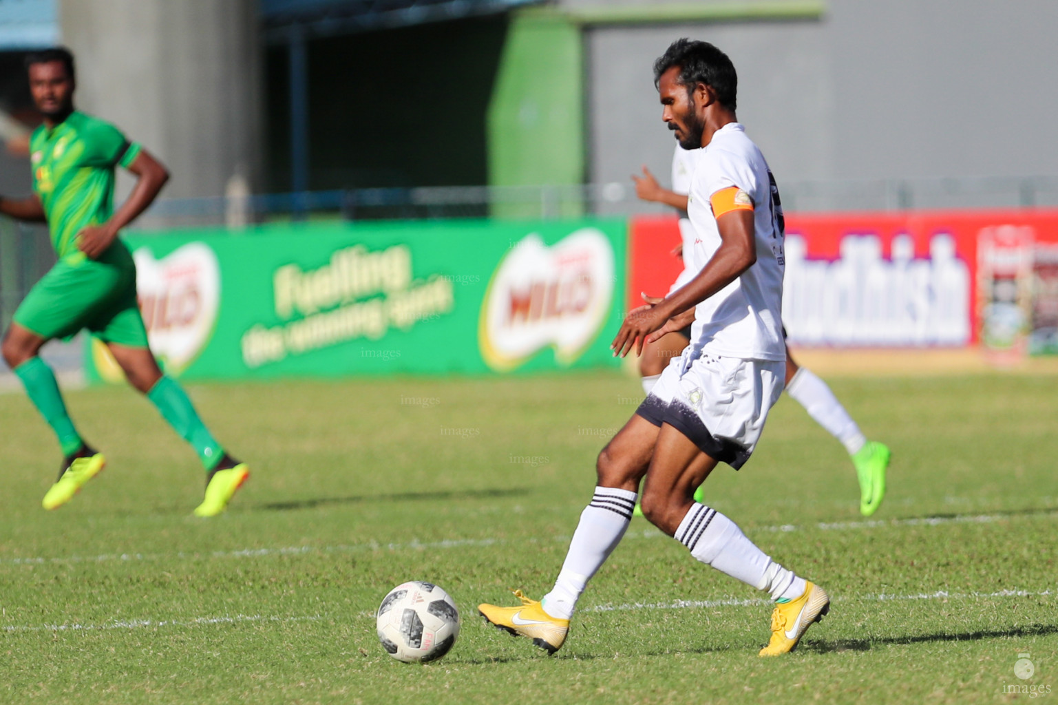 Maziya SRC vs Green Streets in Dhiraagu Dhivehi Premier League 2018 in Male, Maldives, Sunday October 21, 2018. (Images.mv Photo/Suadh Abdul Sattar)