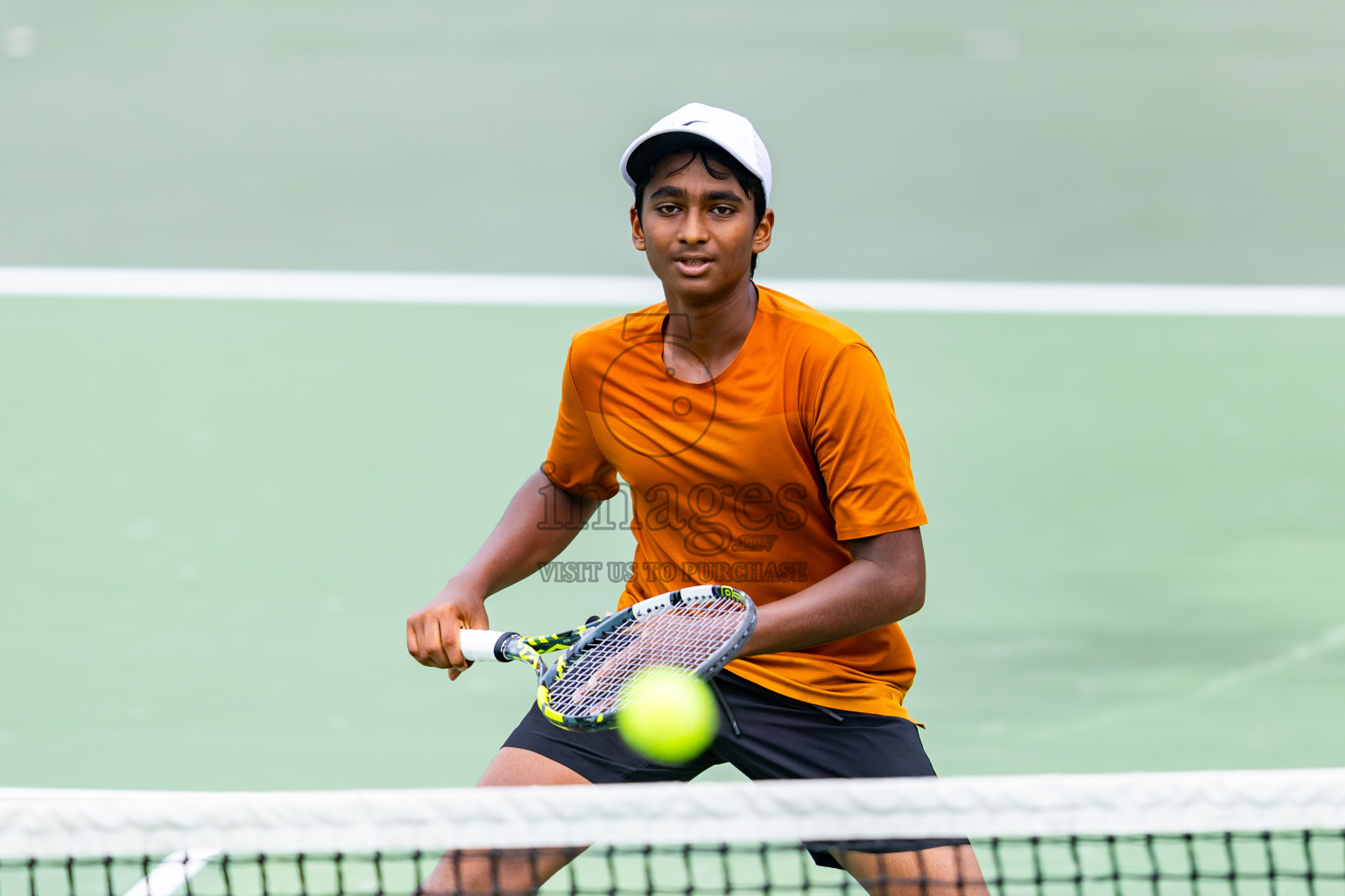 Day 5 of ATF Maldives Junior Open Tennis was held in Male' Tennis Court, Male', Maldives on Monday, 16th December 2024. Photos: Nausham Waheed/ images.mv