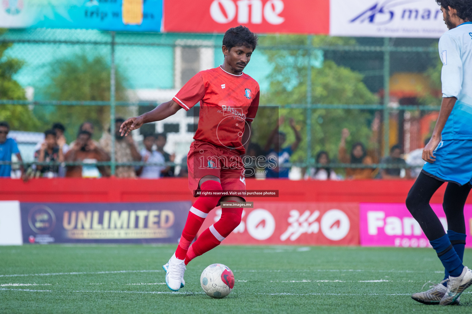 AA. Rasdhoo vs AA. Thoddoo in Day 7 of Golden Futsal Challenge 2023 on 11 February 2023 in Hulhumale, Male, Maldives