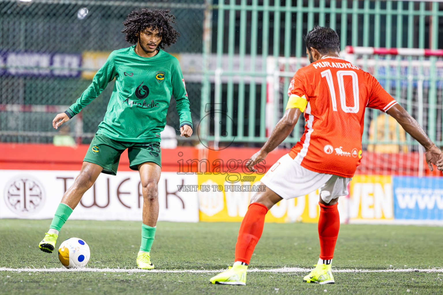 HA Muraidhoo vs HA Vashafaru in Day 9 of Golden Futsal Challenge 2025 was held on Monday, 13th January 2025, in Hulhumale', Maldives
Photos: Ismail Thoriq / images.mv