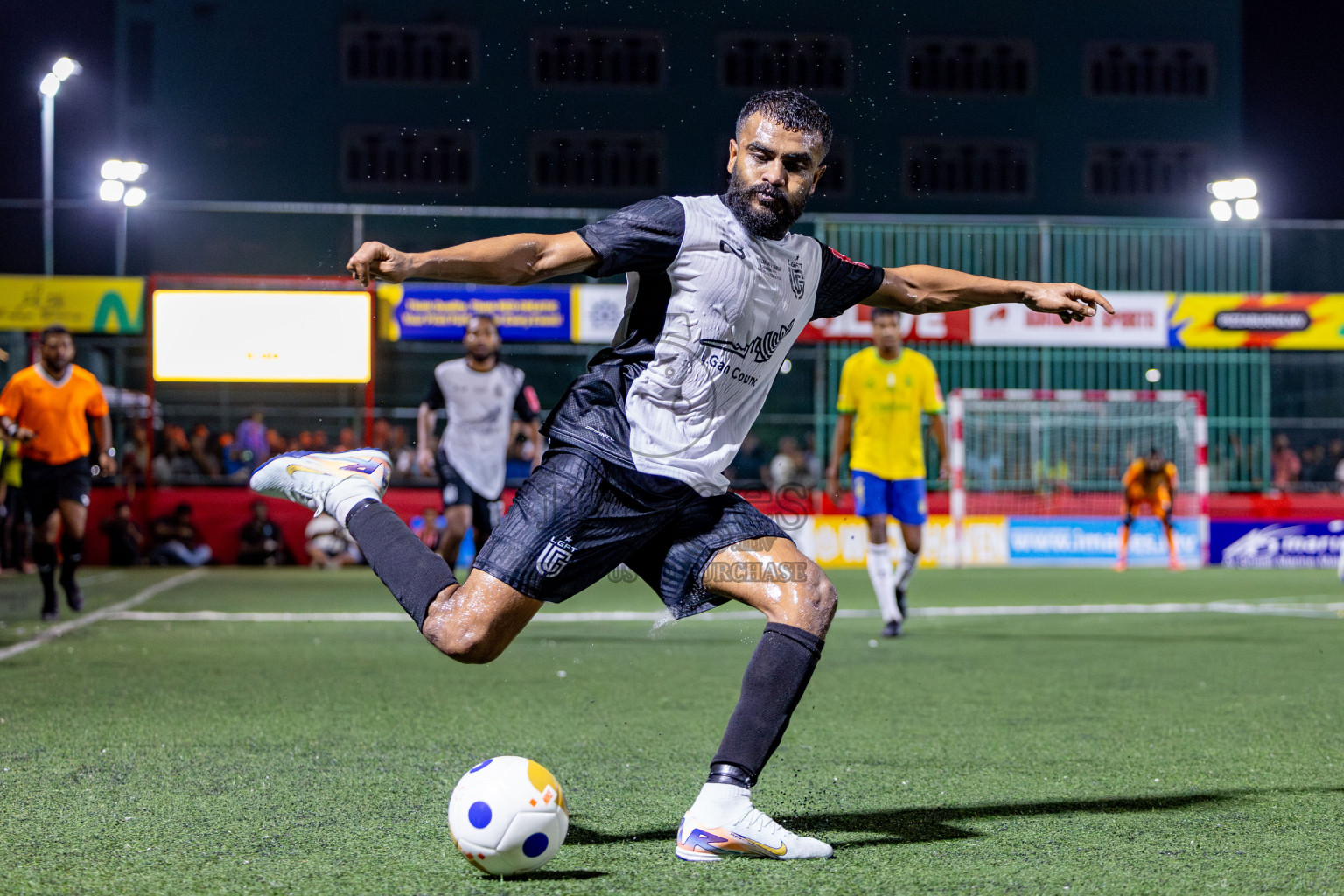 Opening of Golden Futsal Challenge 2025 with Charity Shield Match between L.Gan vs B.Eydhafushi was held on Saturday, 4th January 2025, in Hulhumale', Maldives Photos: Nausham Waheed , Ismail Thoriq / images.mv