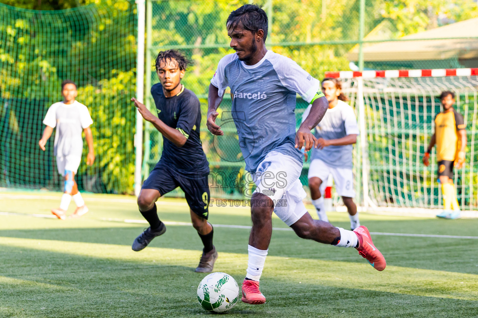Barcelo vs Lily Beach in Day 5 of Resort League 2025 (Ari Zone) was held on Tuesday, 24th June 2025 in Conrad Maldives Rangali Island, Alif Dhaalu Atoll, Maldives. Photos: Nausham Waheed / images.mv