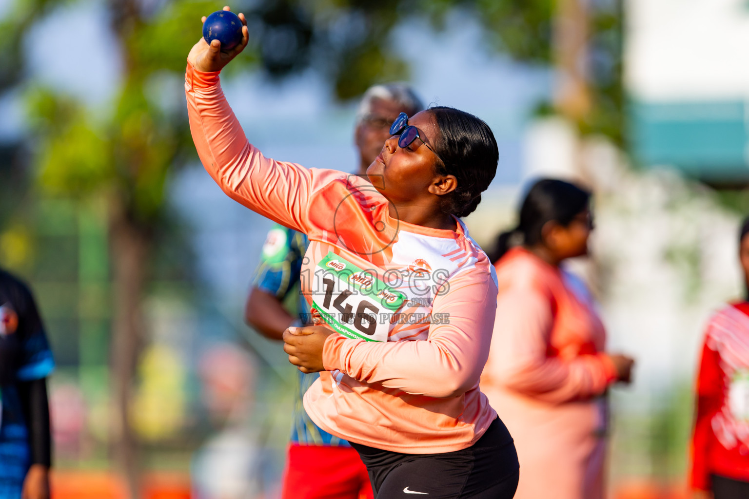 Day 2 of MILO Athletics Association Championship was held on Wednesday, 6th May 2024 in Male', Maldives. Photos: Nausham Waheed