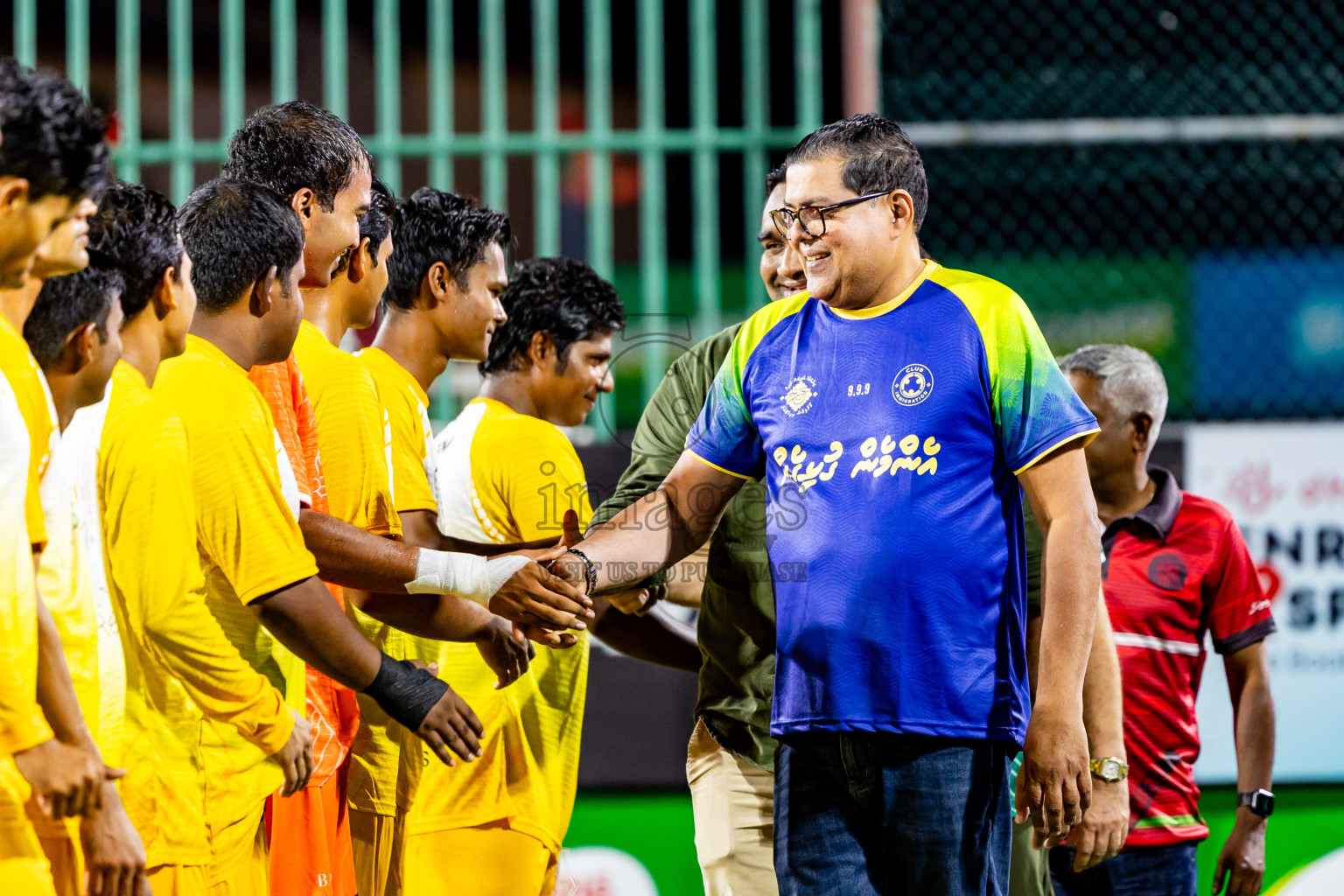 Club Immigration vs Baros Maldives in Day 1 of Club Maldives Cup 2025 was held in Rehendi Futsal Ground, Hulhumale', Maldives on Sunday, 28th September 2025. Photos: Nausham Waheed / images.mv