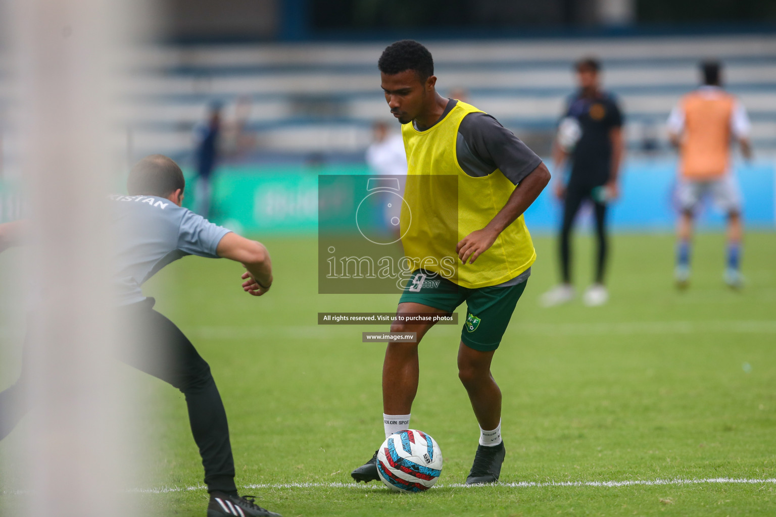 Pakistan vs Kuwait in SAFF Championship 2023 held in Sree Kanteerava Stadium, Bengaluru, India, on Saturday, 24th June 2023. Photos: Nausham Waheed, Hassan Simah / images.mv