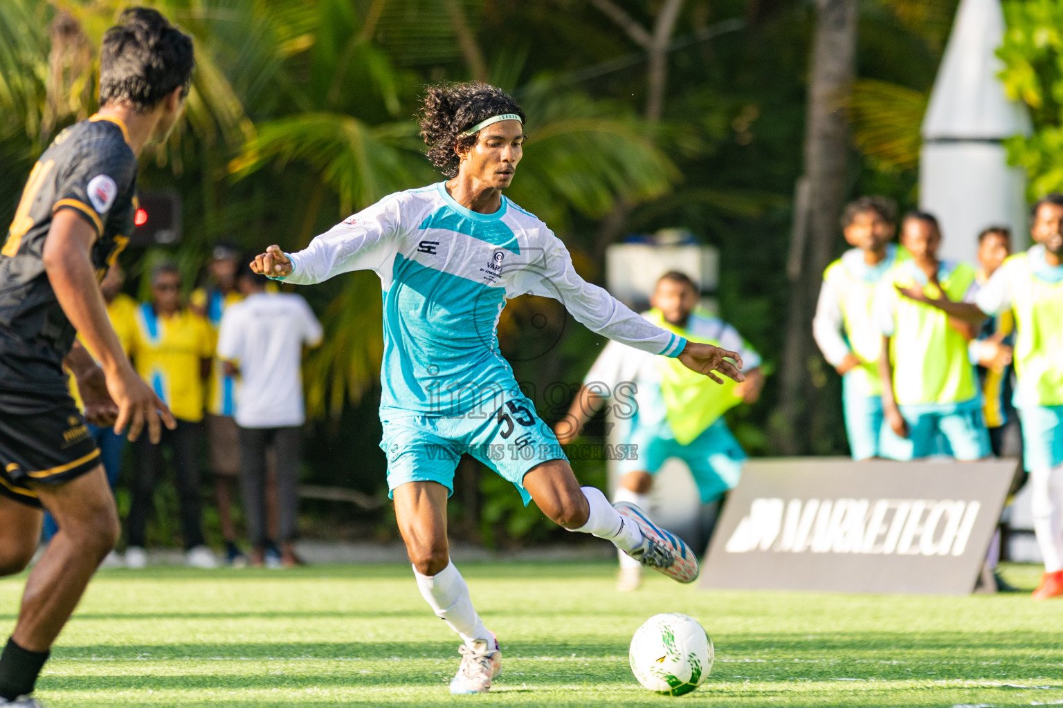 Hilton Amingiri vs Varu by Atmosphere in Resort League 2025 (North Male Zone) day 4 was held on Saturday, 6th September 2025 in One And Only Reethi Rah Maldives Resort, Photos: Areef Adam / images.mv