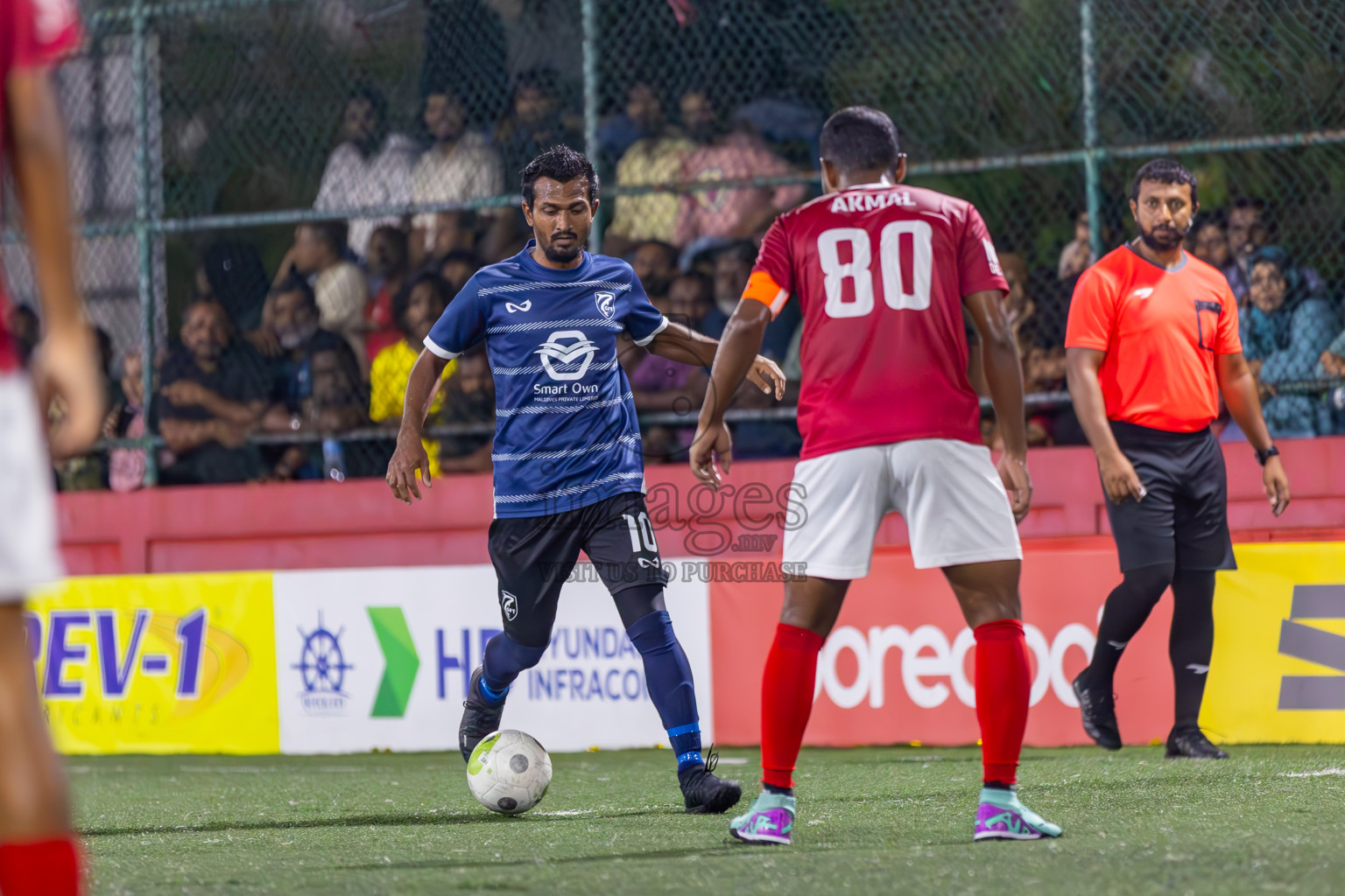 K Gaafaru vs K Kaashidhoo on Day 34 of Golden Futsal Challenge 2024 was held on Monday, 19th February 2024, in Hulhumale', Maldives
Photos: Ismail Thoriq / images.mv