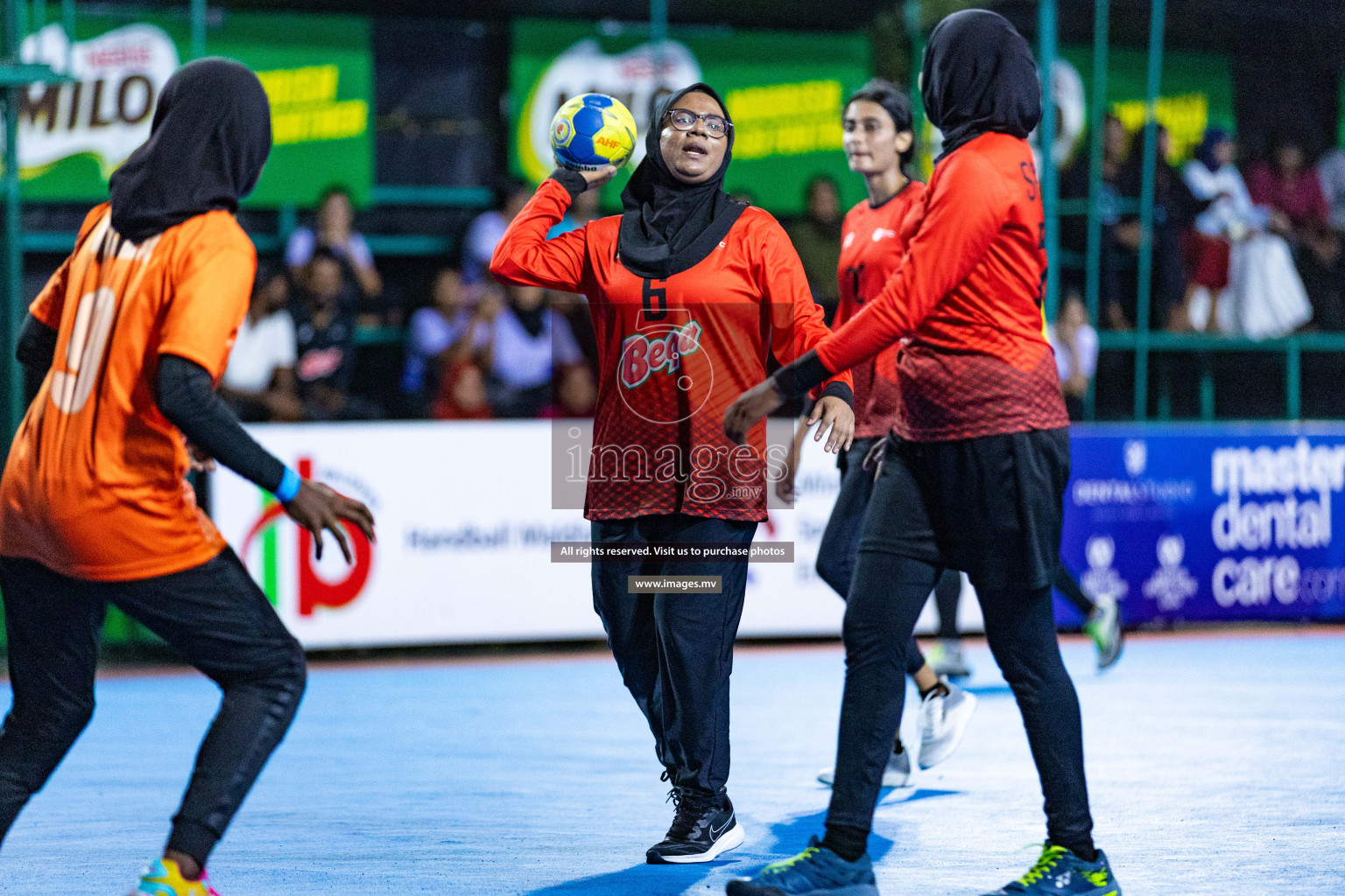 Day 2 of 7th Inter-Office/Company Handball Tournament 2023, held in Handball ground, Male', Maldives on Saturday, 17th September 2023 Photos: Nausham Waheed/ Images.mv